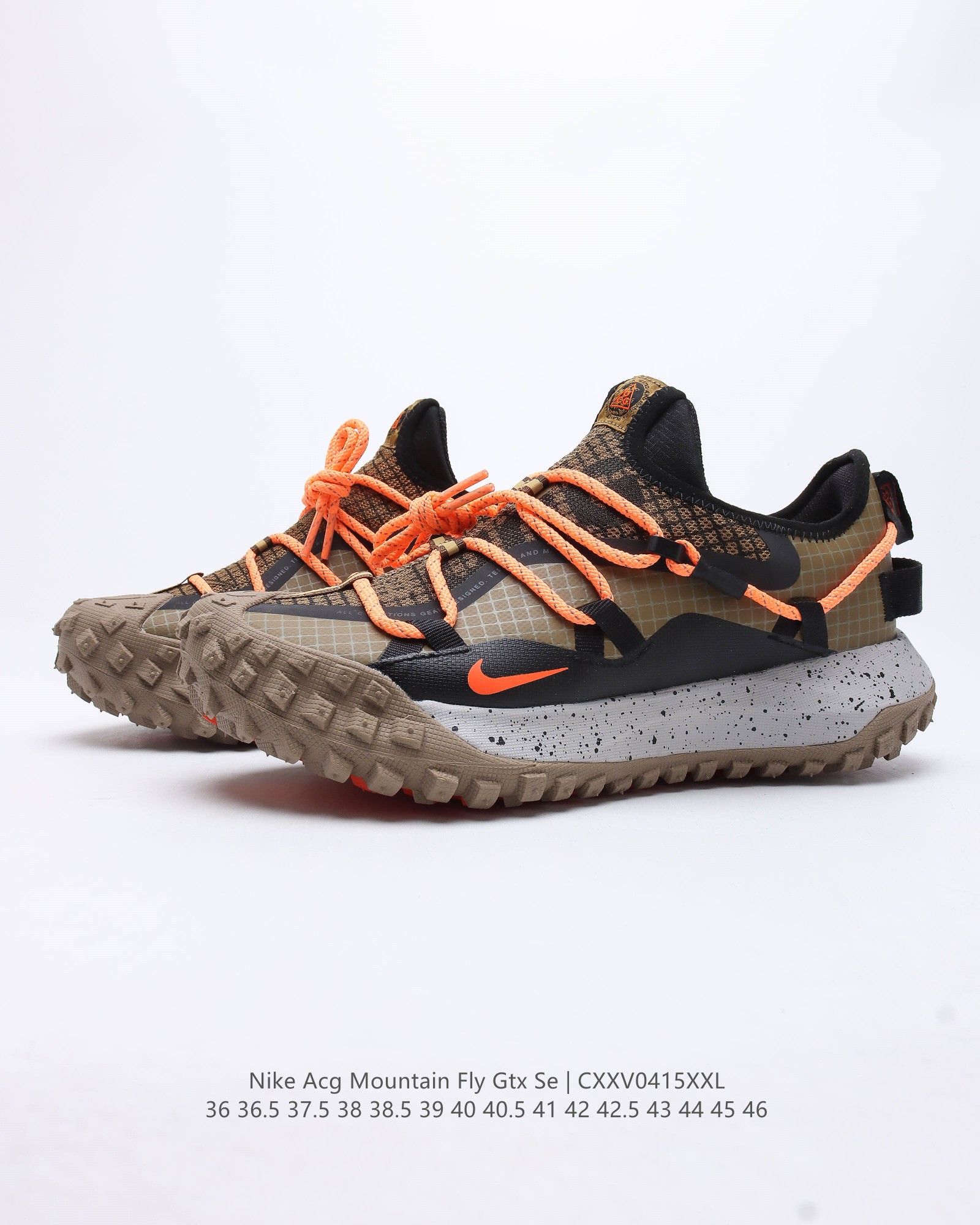 acg mountain fly low“fossil stone” casual shoes Size：EU36-EU46