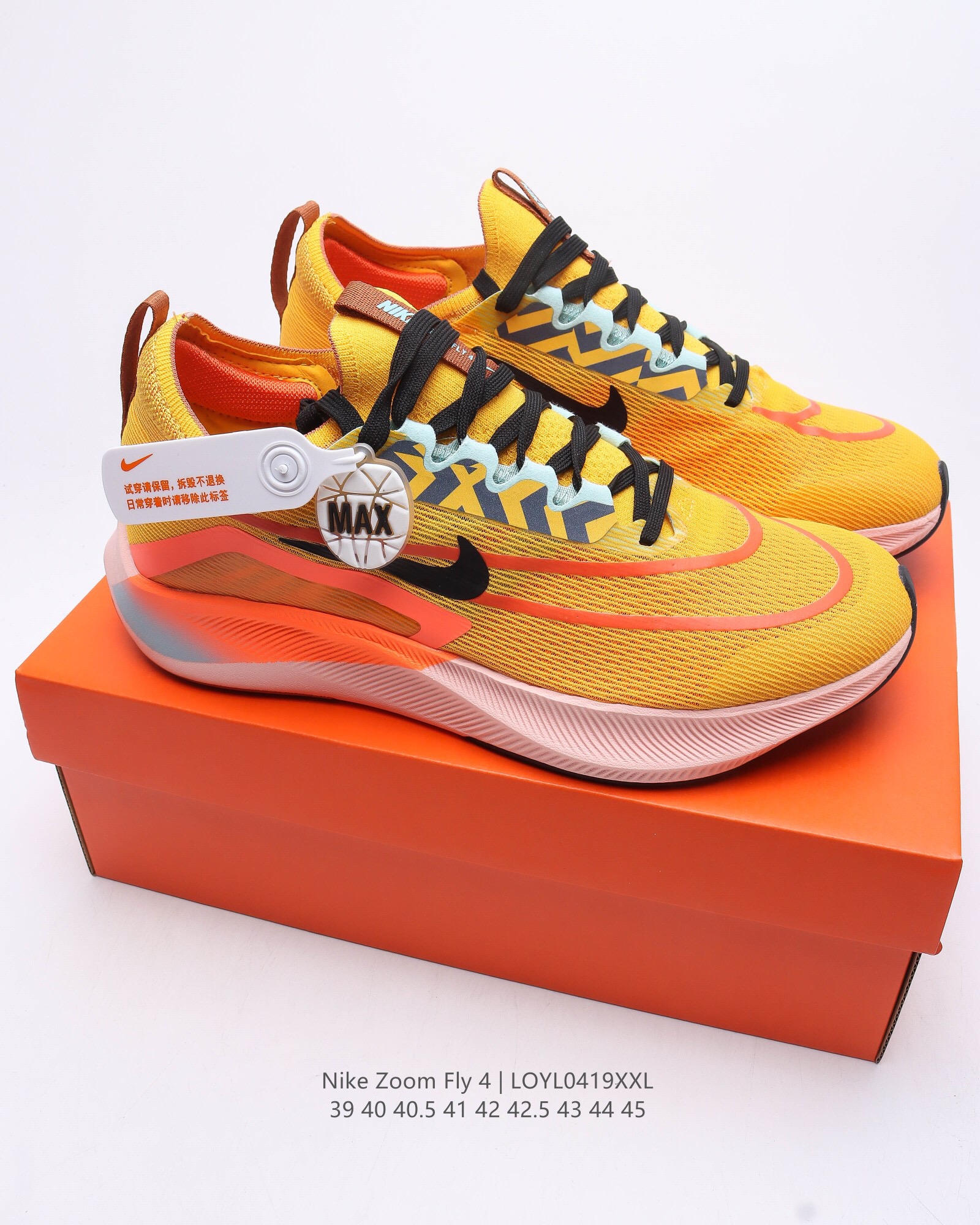 zoom fly 4 casual shoes Size:EU40-EU45