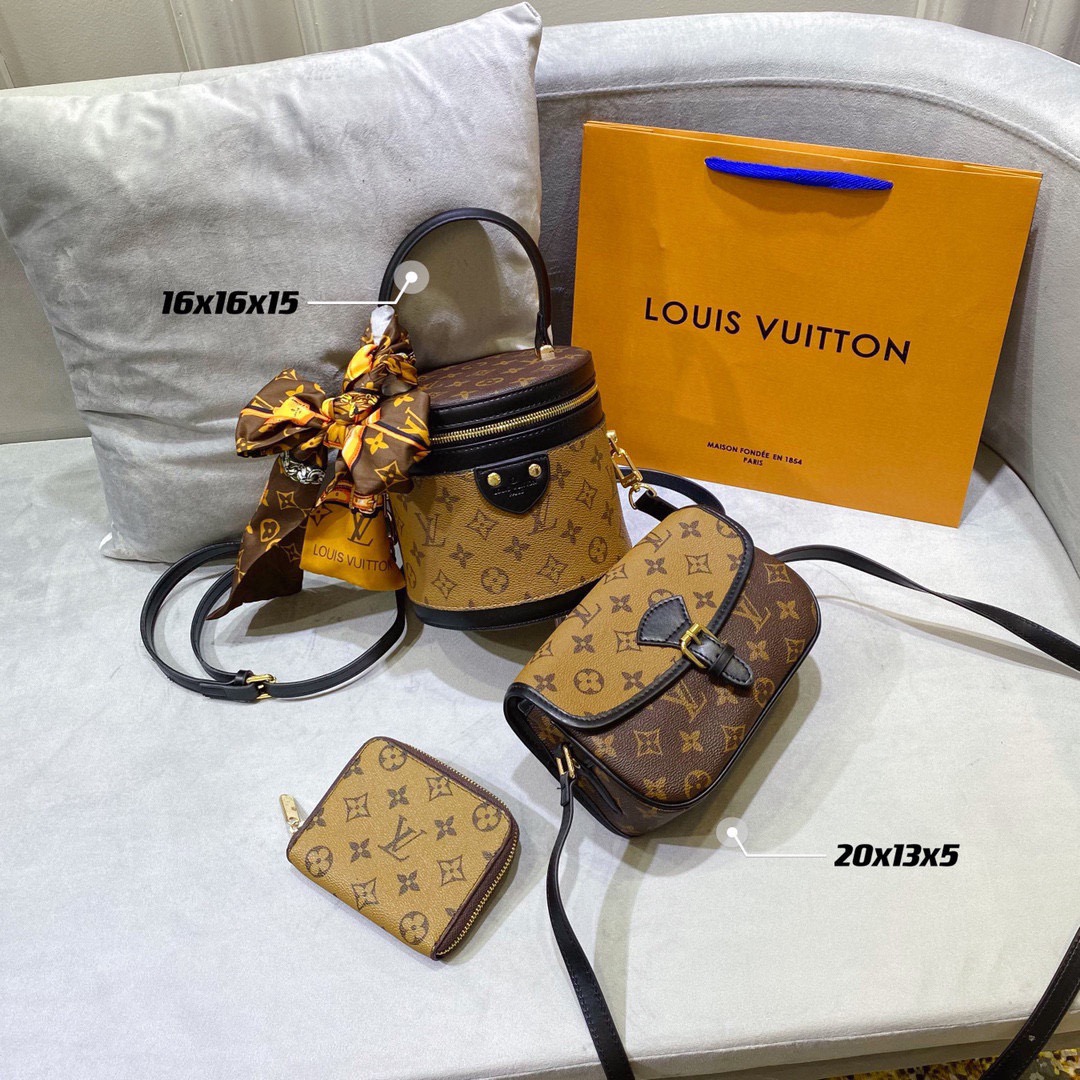 3in1 high quality Fashion Ladies Bags