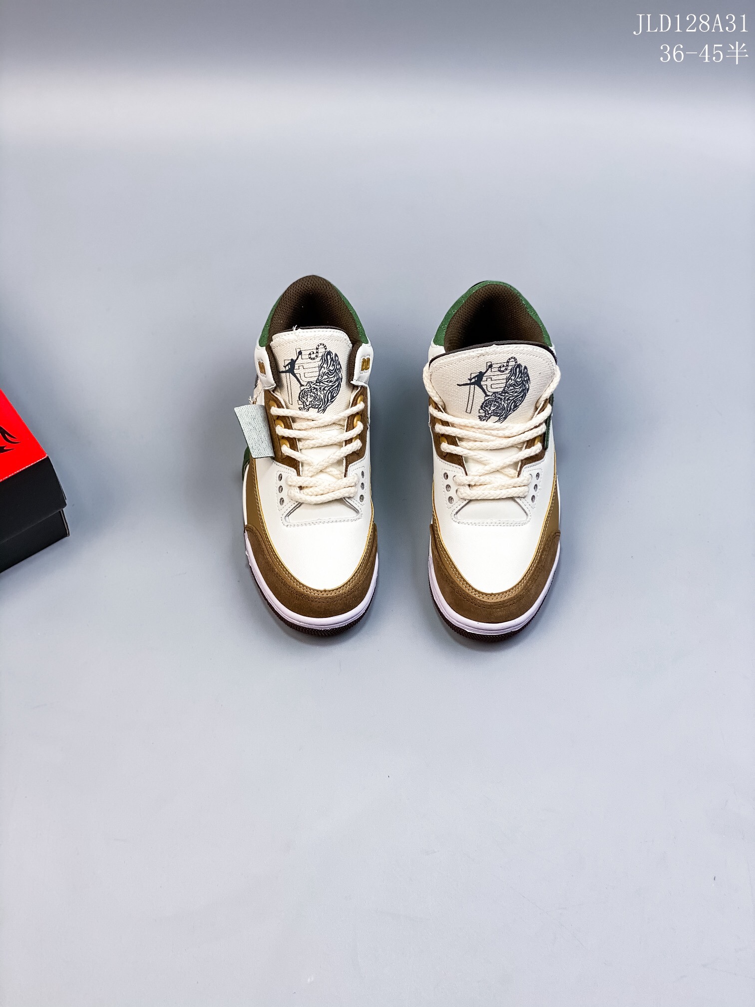 Air jordan 3 retrolaser orange casual shoes Size:EU36-EU45