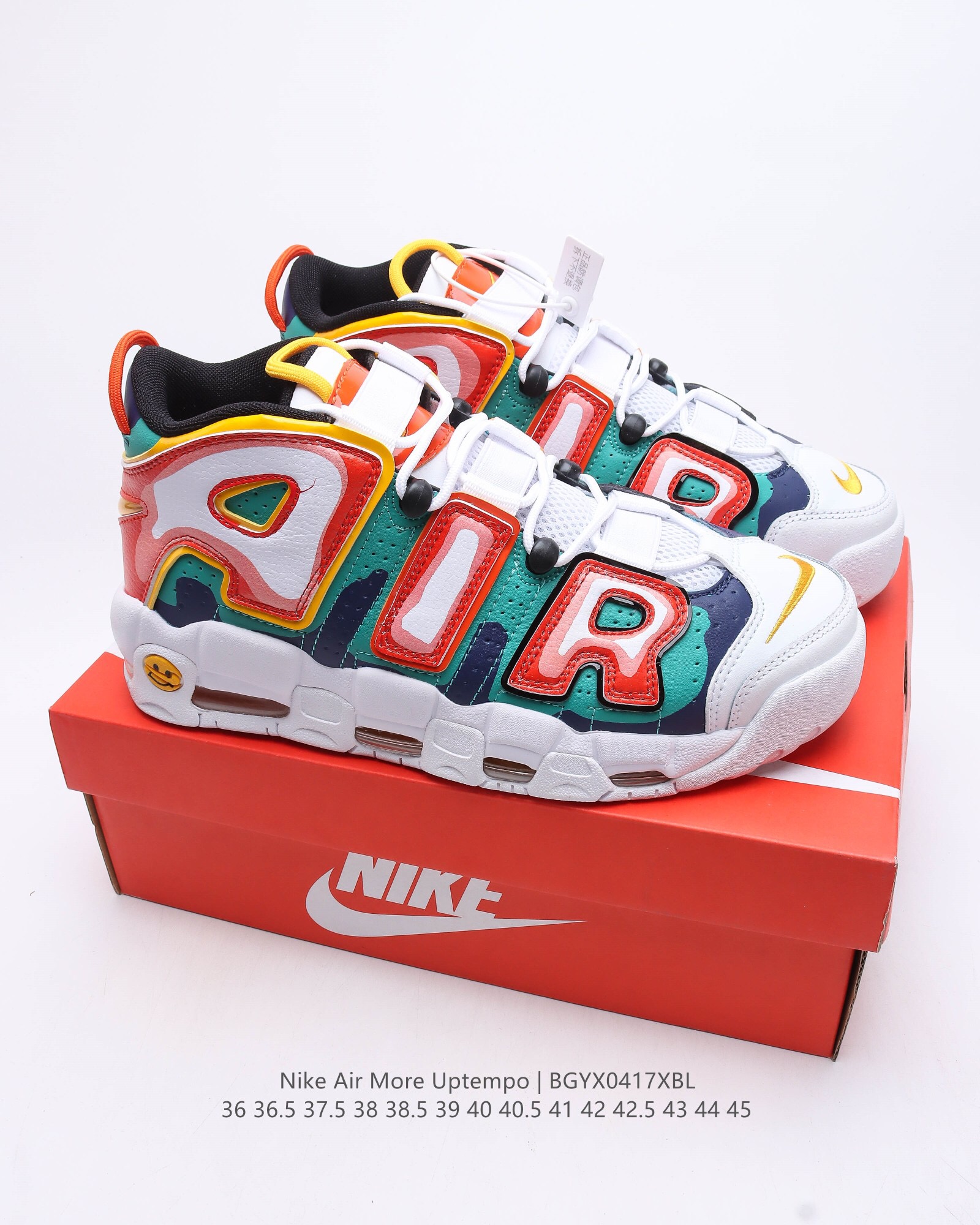 air more uptempo gs zoe casual shoes Size：EU36-EU45