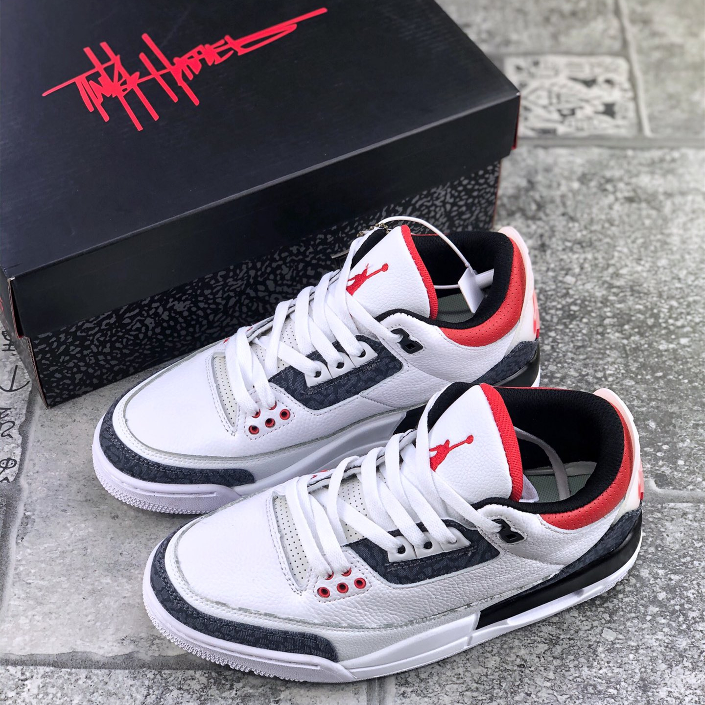 Air Jordan 3 Denim double logo Size:EU36-EU46/US4-US12