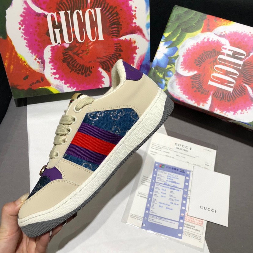 Screener Leather Sneakers Size:EU34-EU44