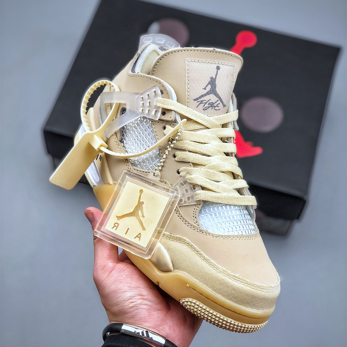 Air Jordan AJ4 'Cream/Sail'“ Basketball Shoes Size:EU36-EU47