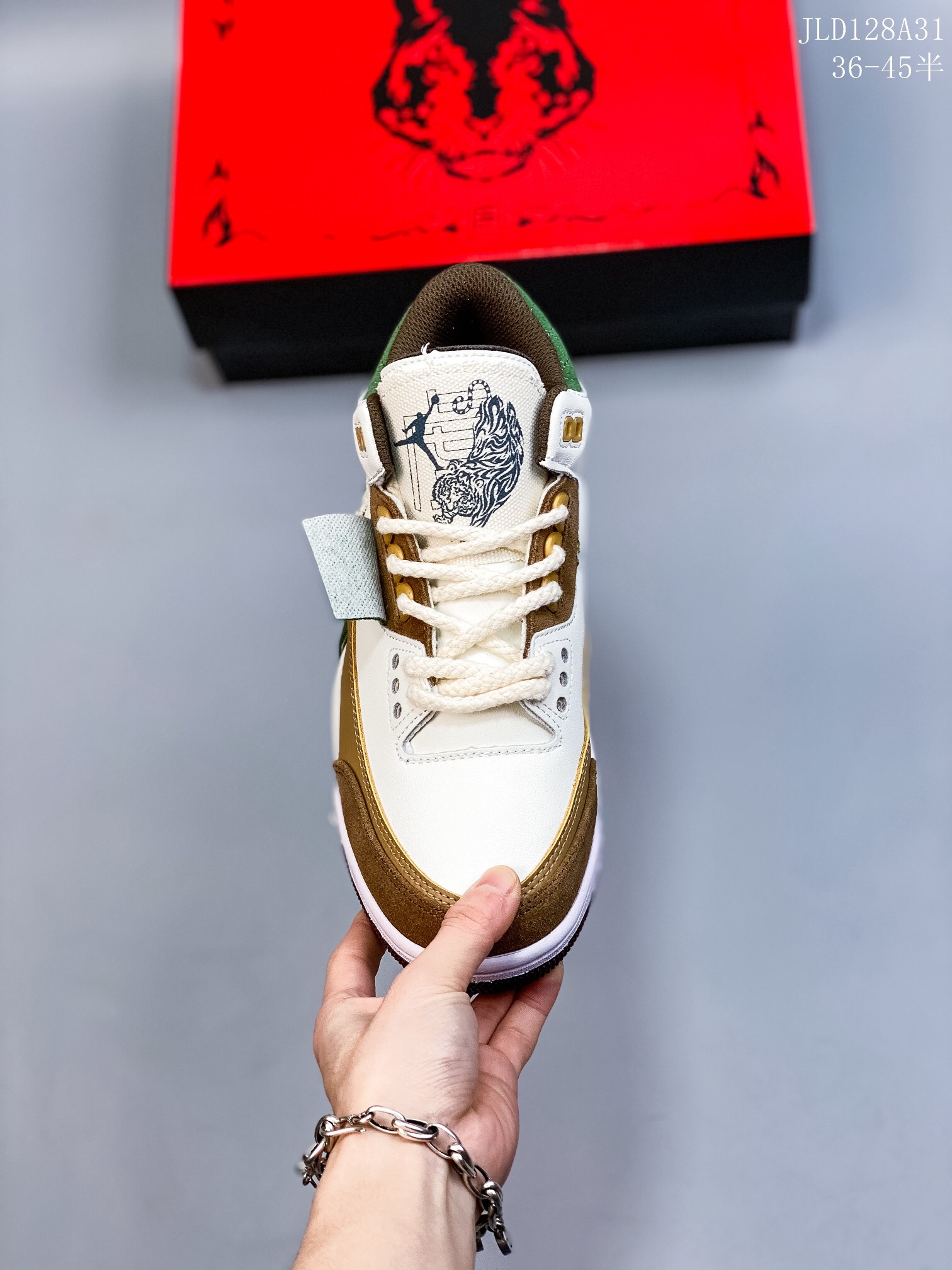 Air jordan 3 retrolaser orange casual shoes Size：EU36-EU45