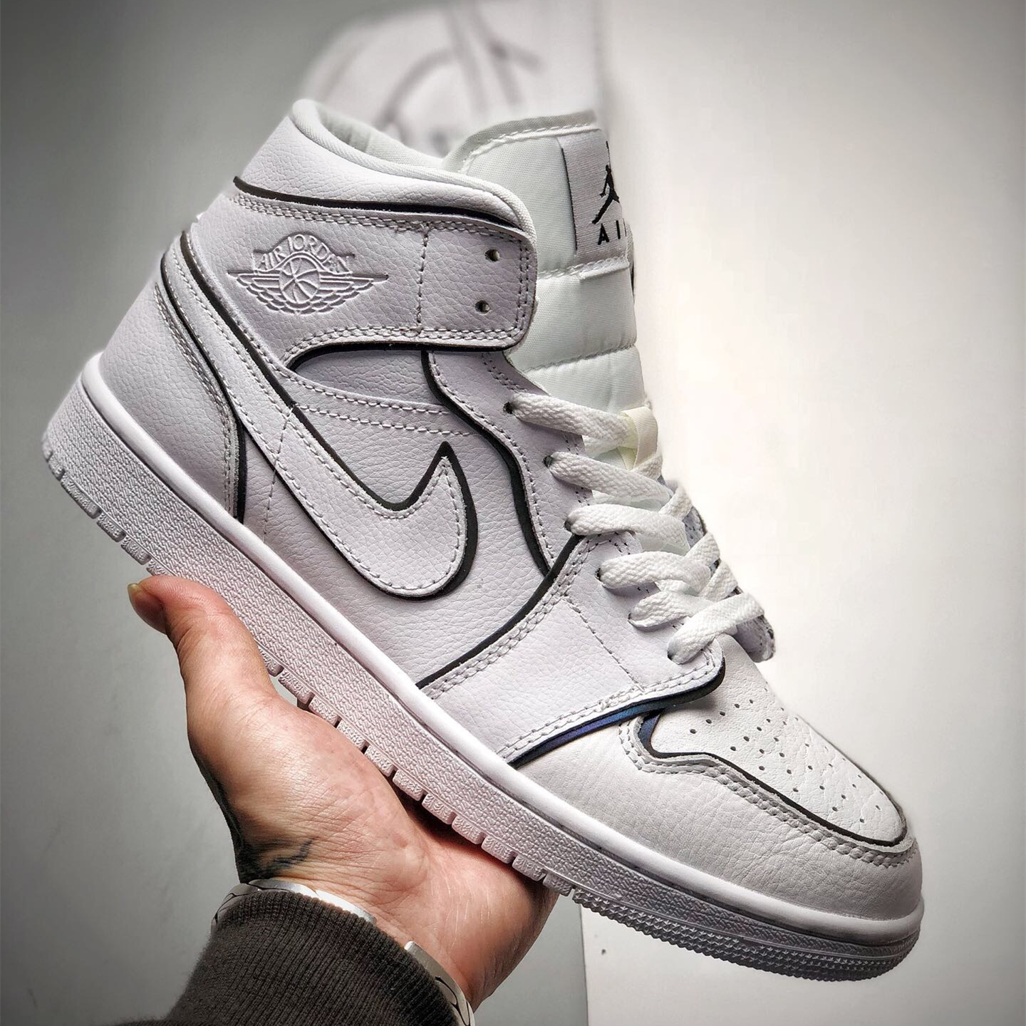 Air Jordan 1 Mid Leisure Board Shoes EU36-EU47.5/ US4-US13