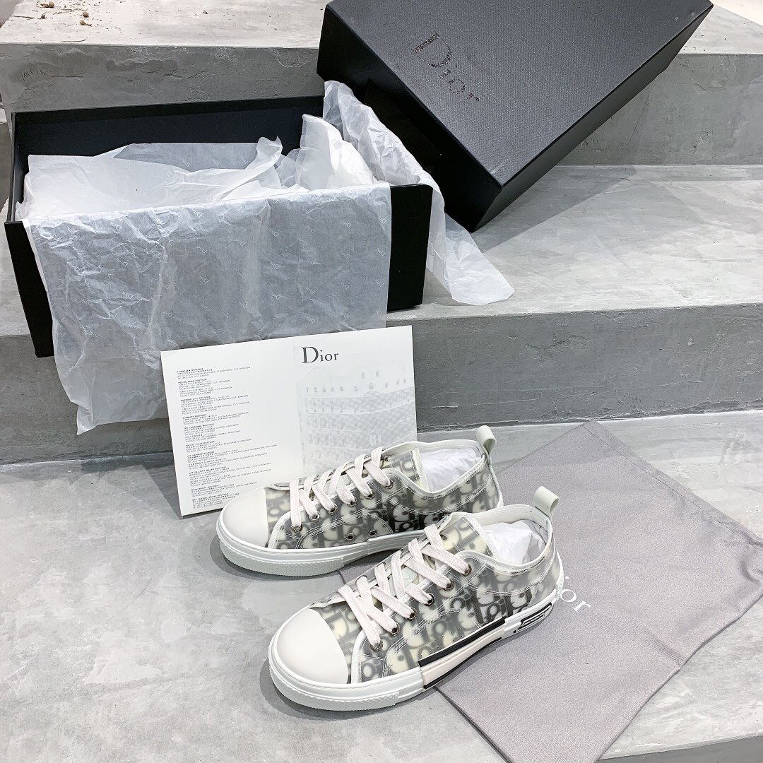 B23 Oblique Low Top Sneakers Women's Shoes Size:EU35-EU40