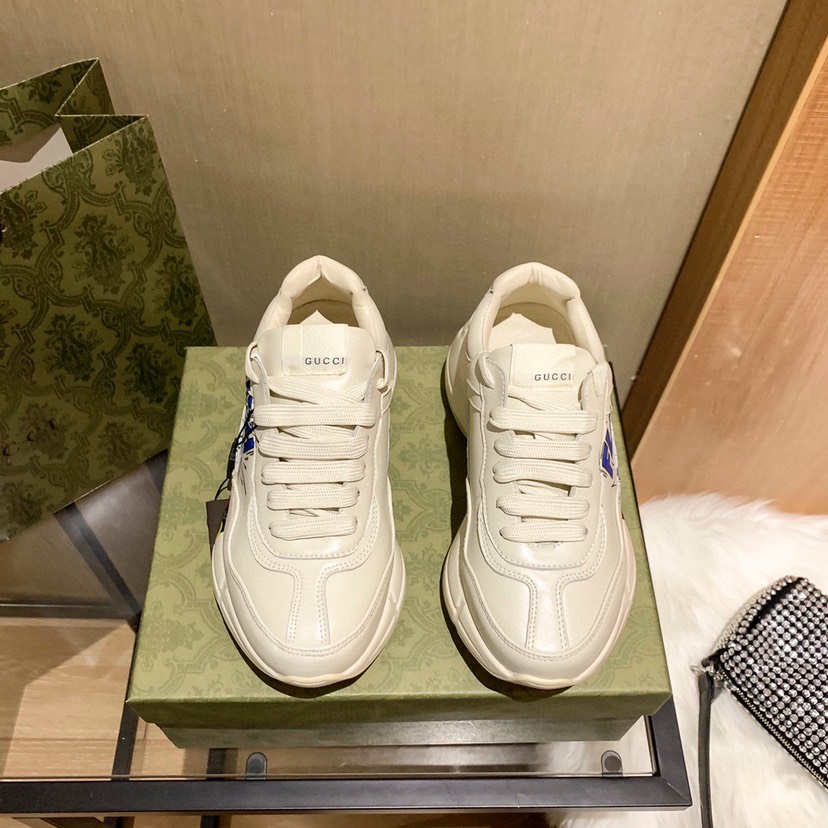 Rhyton Leather Sneakers Size:EU35-EU44