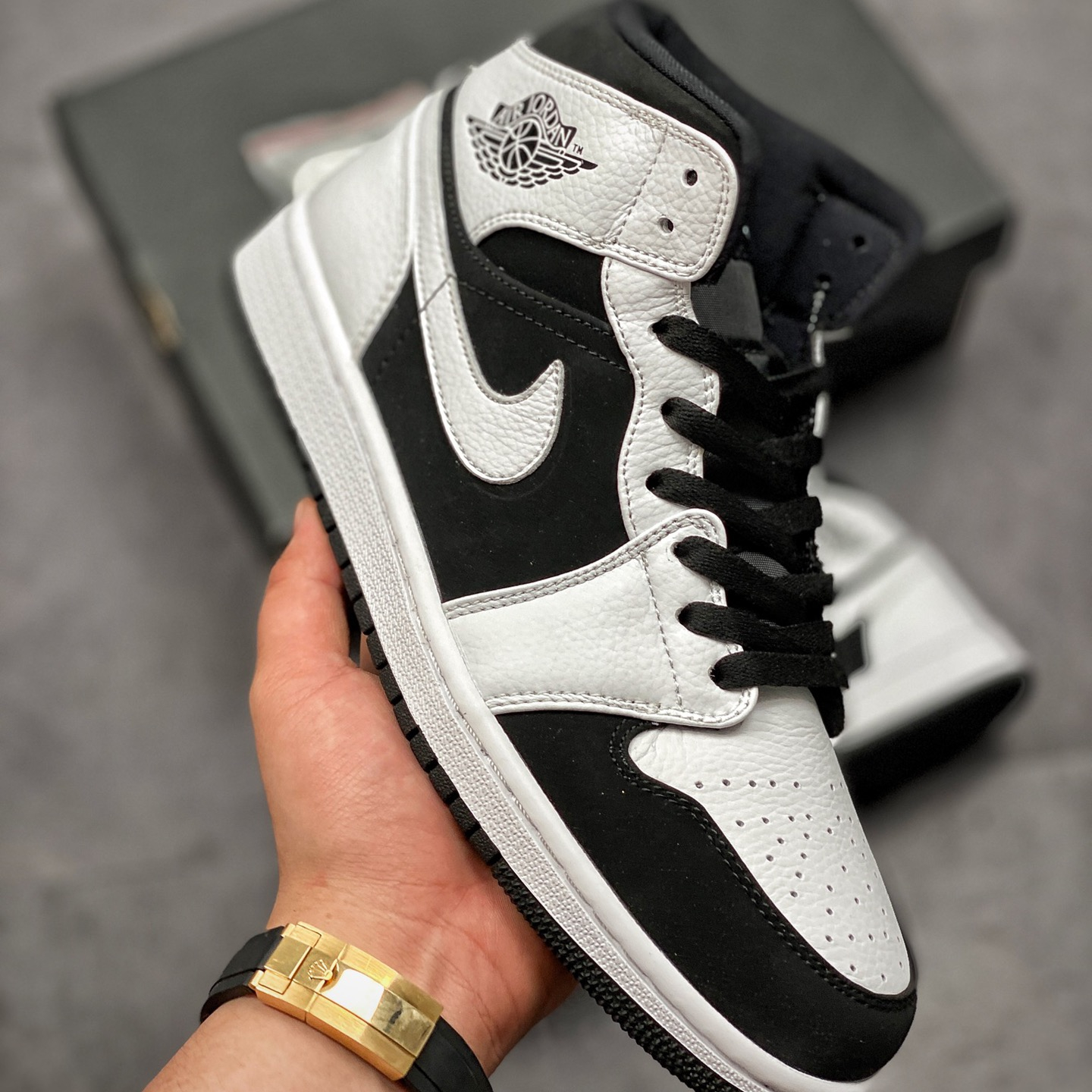 Air Jordan 1 Mid Leisure Board Shoes EU36-EU47.5/ US4-US13