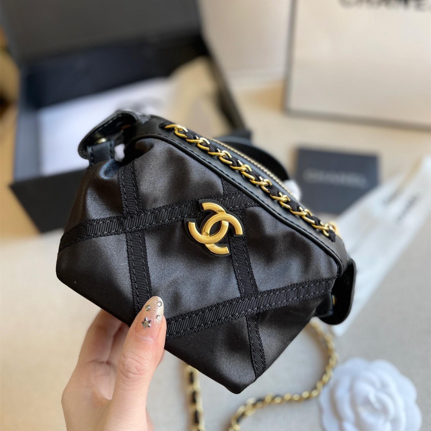 2022 NEW Chain Bag Size:12*11.5cm