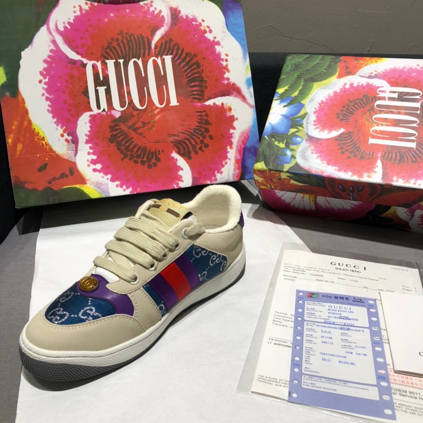 Screener Leather Sneakers Size:EU34-EU44