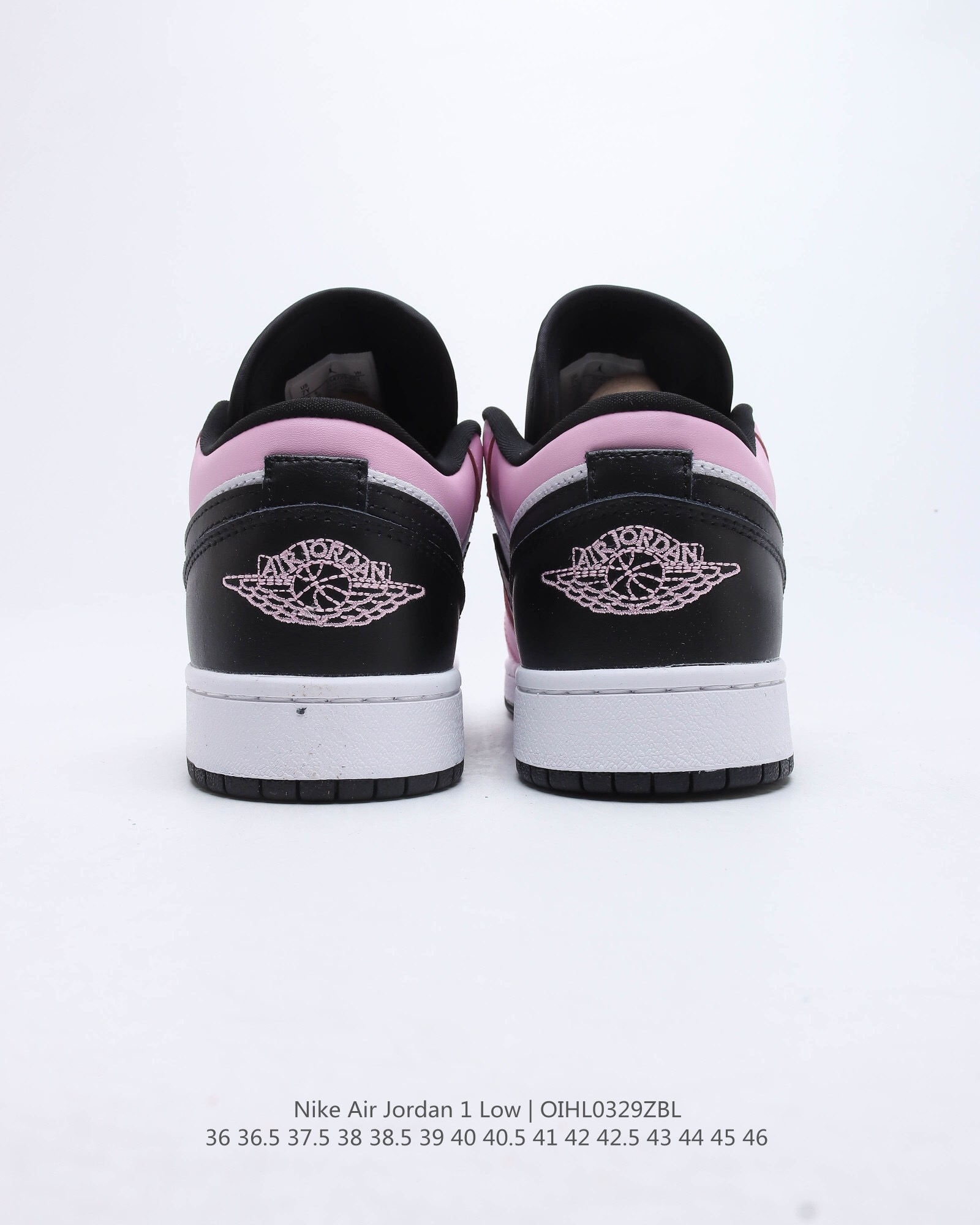 Air jordan retro 1 low gs light arctic pink aj1 casual shoes Size:EU36-EU46