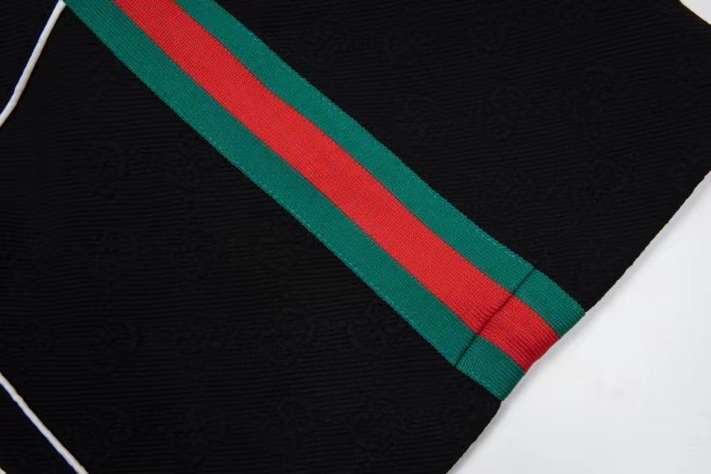 2022ss Men's Black Shorts