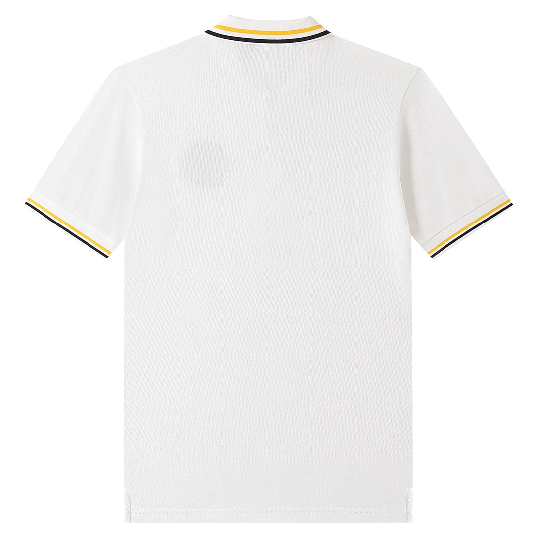 2022ss Men's Polo White Shirt