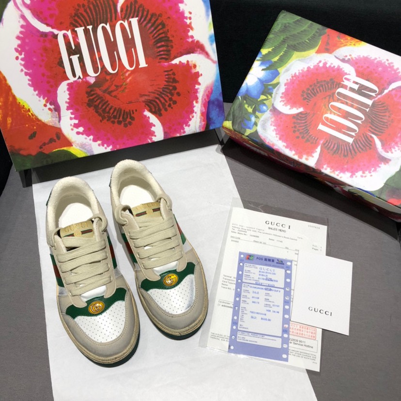 Screener Leather Sneakers Size:EU34-EU44