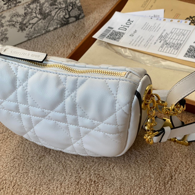 Vibe HOBO Bags White Handbag ,Size:23*14cm