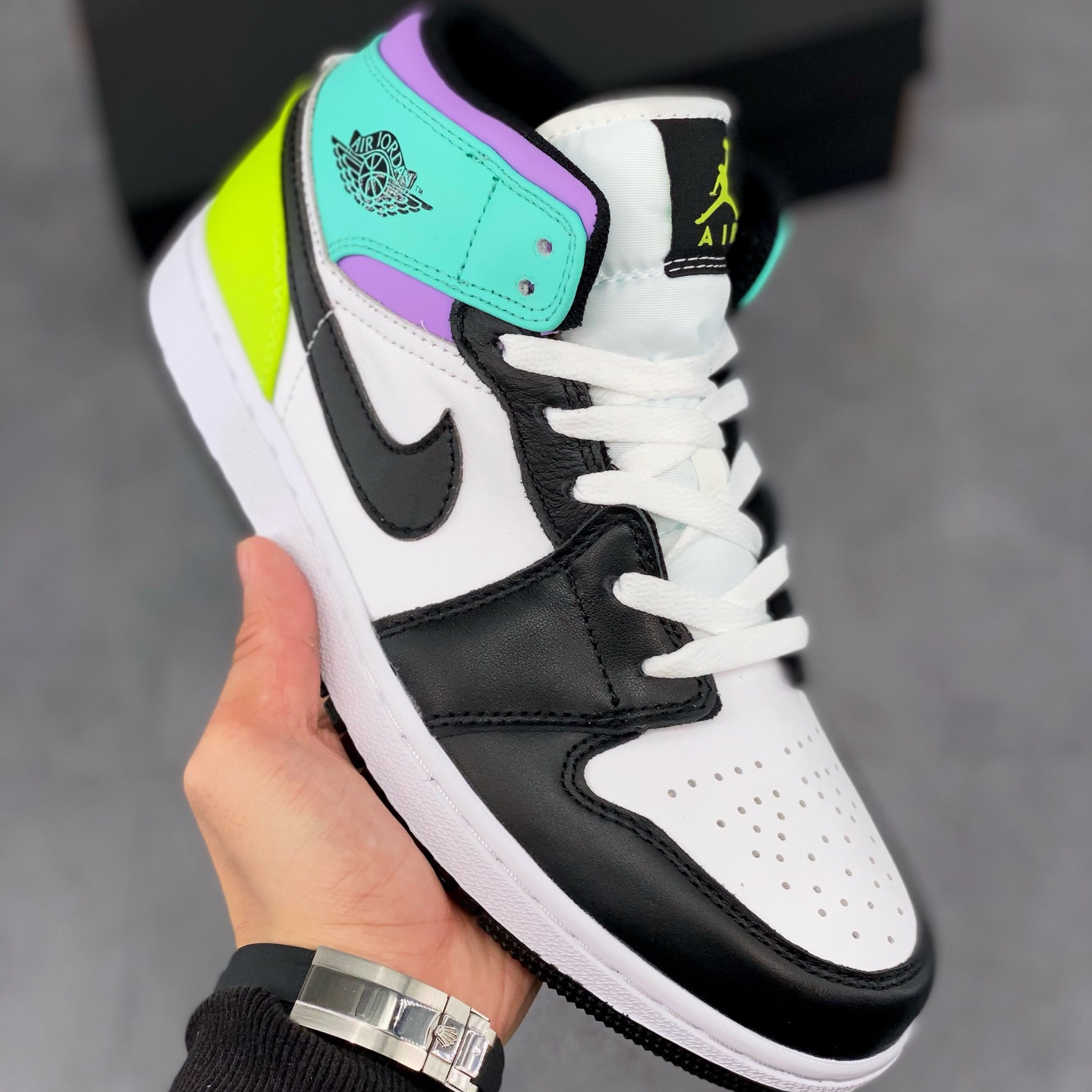 Air Jordan 1 Mid Leisure Board Shoes EU36-EU47.5/ US4-US13