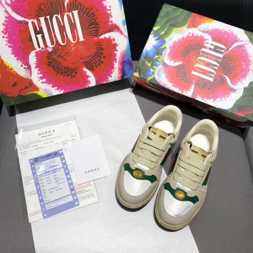 Screener Leather Sneakers Size:EU34-EU44