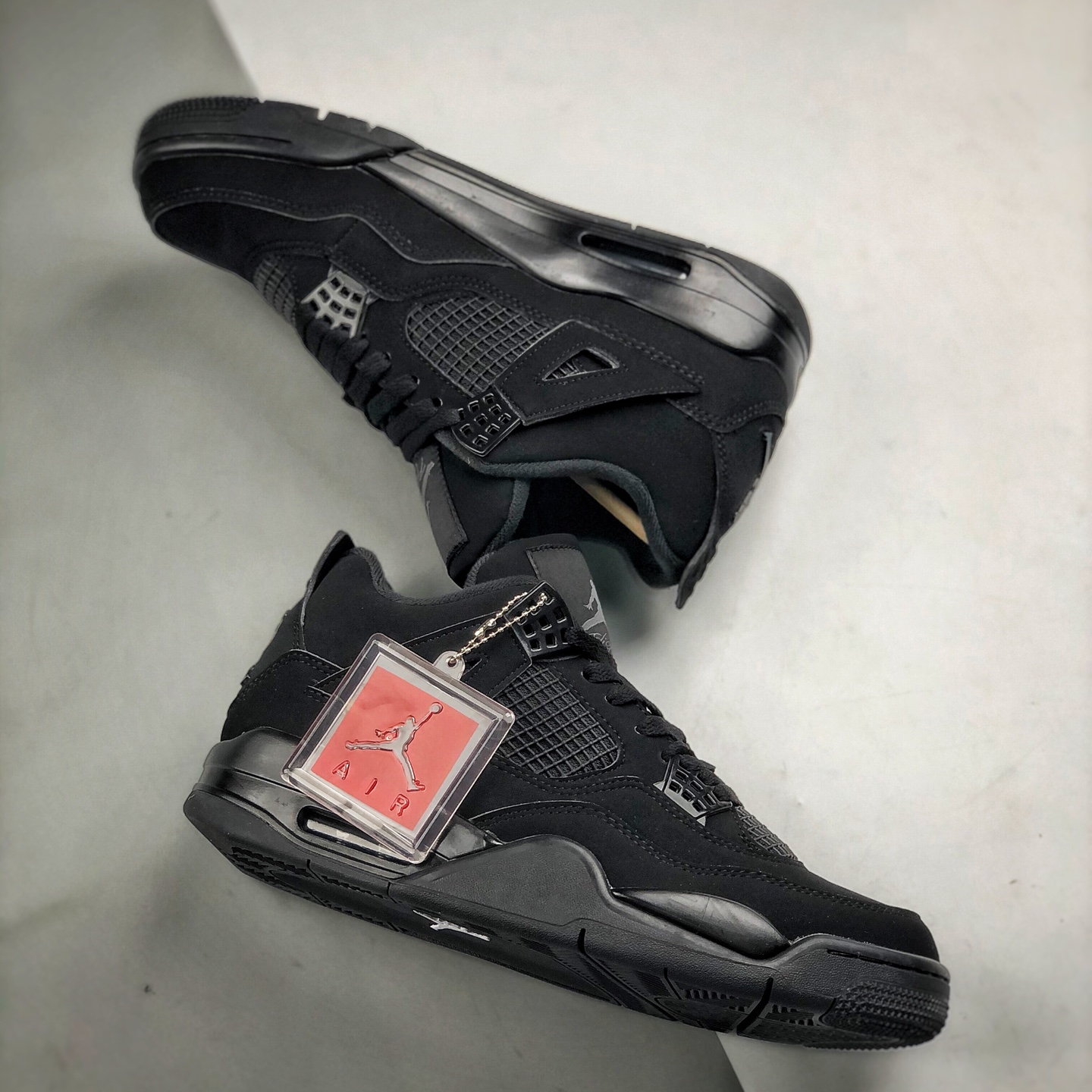 Air Jordan 4 “Black Cat” Basketball Shoes Size:EU36-EU47