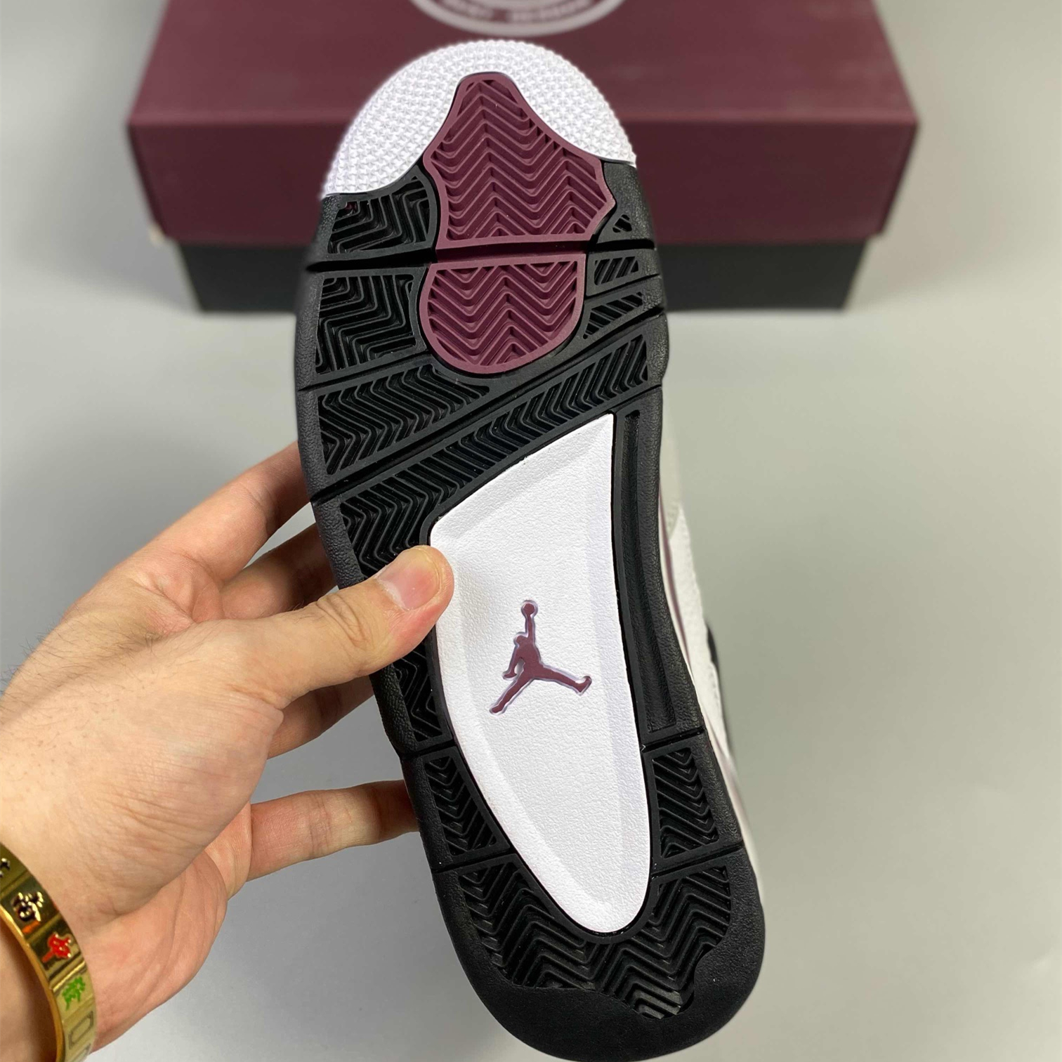 Air Jordan 4 Retro 'PSG'(GS) Paris Saint-Germain Basketball Shoes Size:EU36-EU47