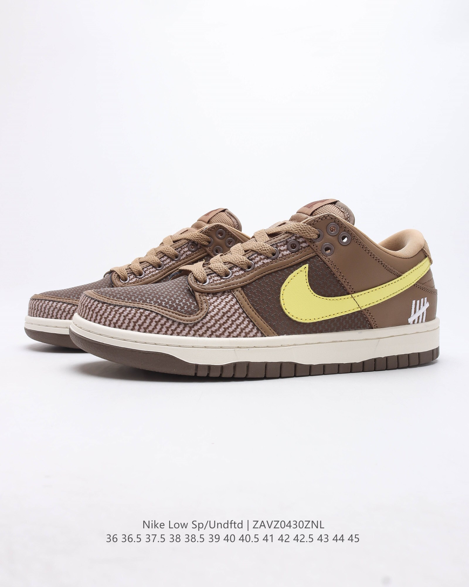 Undefeated x nk sb dunk low dunk vs af-1 canteen “ casual shoes Size：EU36-EU45