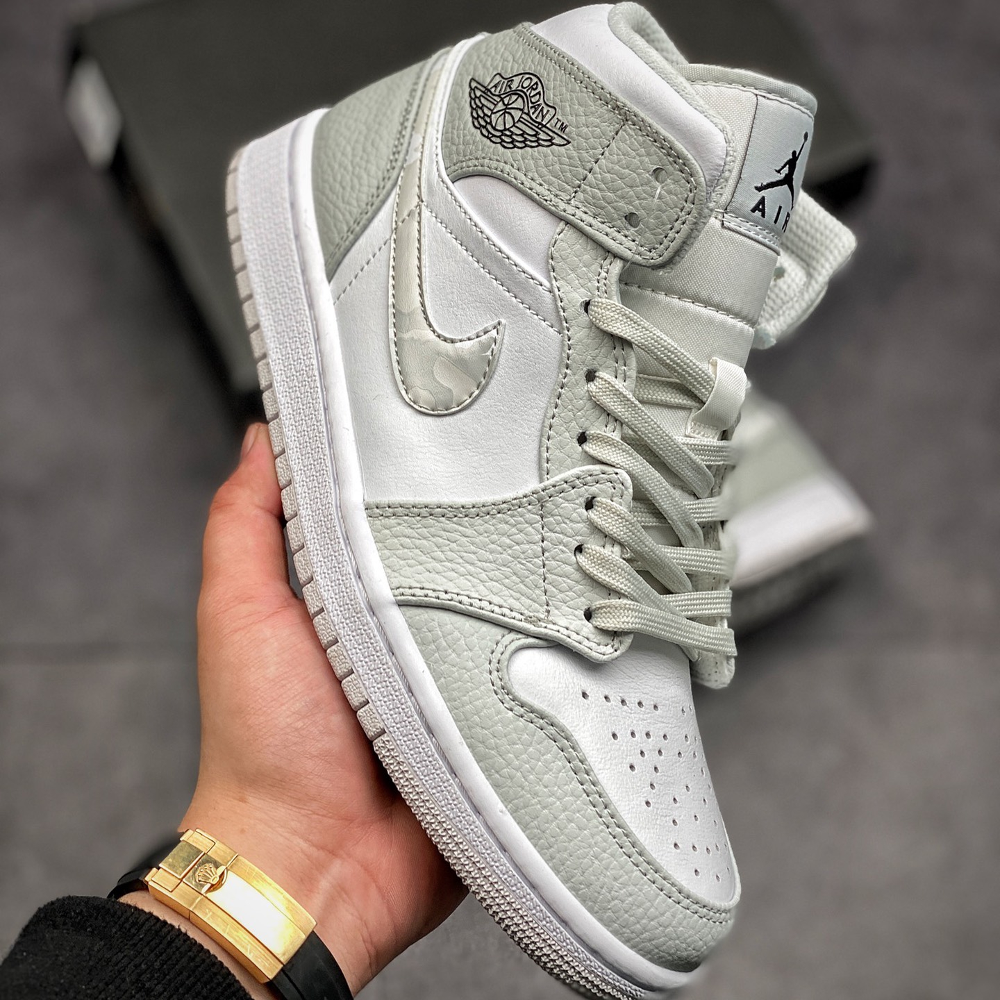 Air Jordan 1 Mid Leisure Board Shoes EU36-EU47.5/ US4-US13