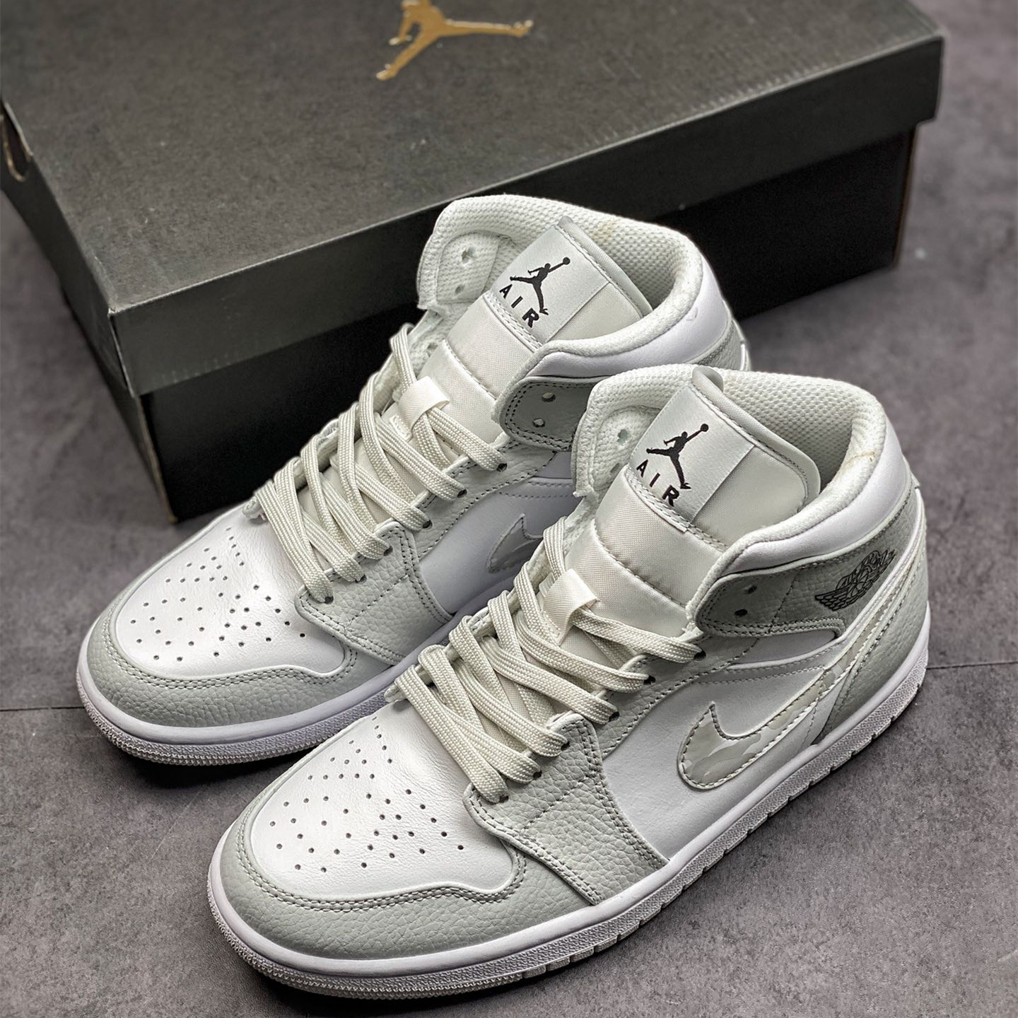 Air Jordan 1 Mid Leisure Board Shoes EU36-EU47.5/ US4-US13