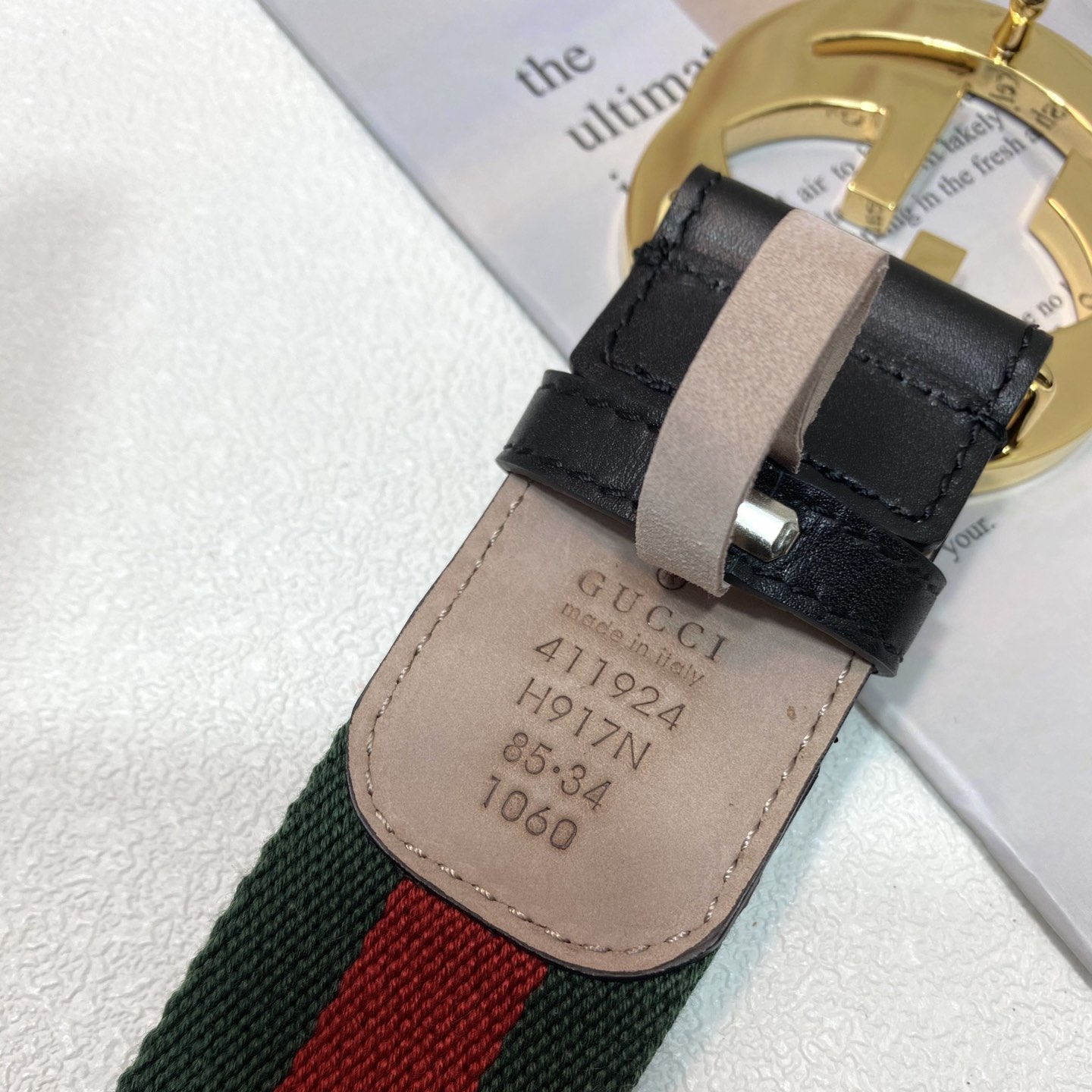 Men's Belts Width: 3.8cm