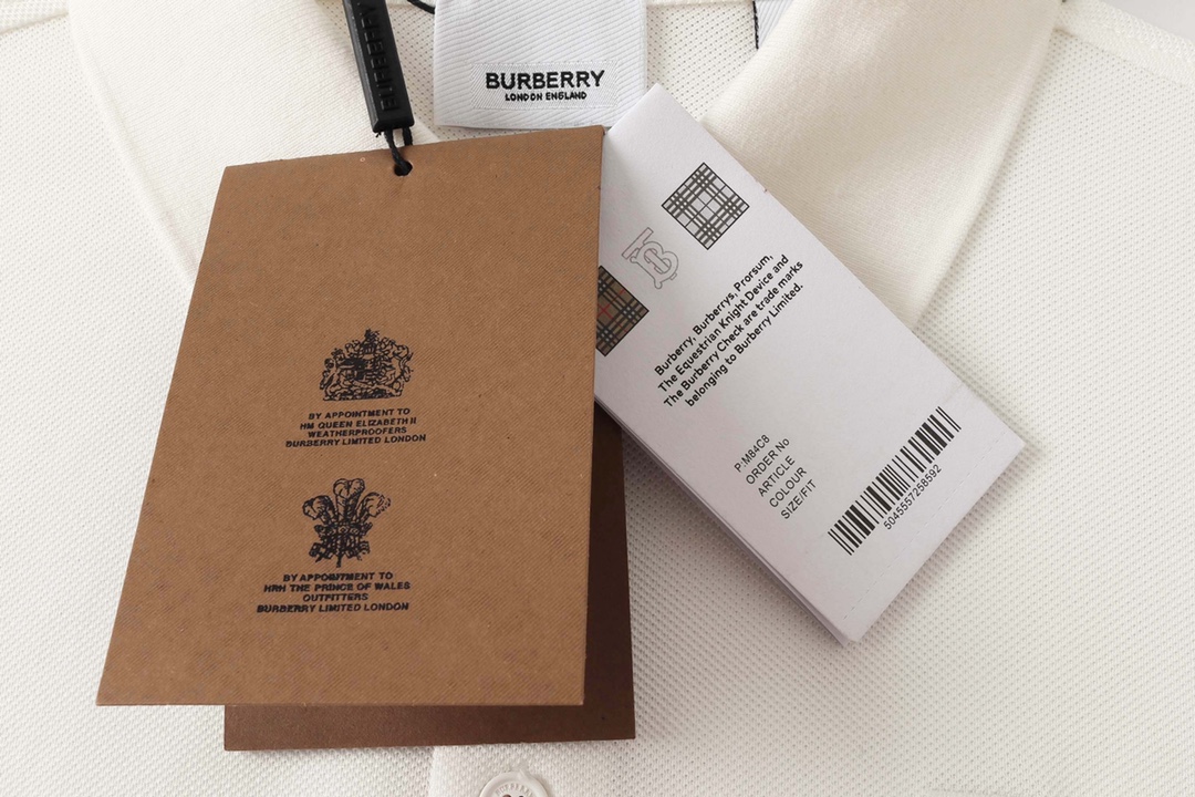 2022ss Men's Polo White Shirt