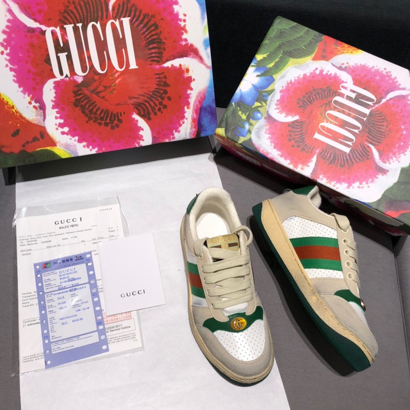 Screener Leather Sneakers Size:EU34-EU44