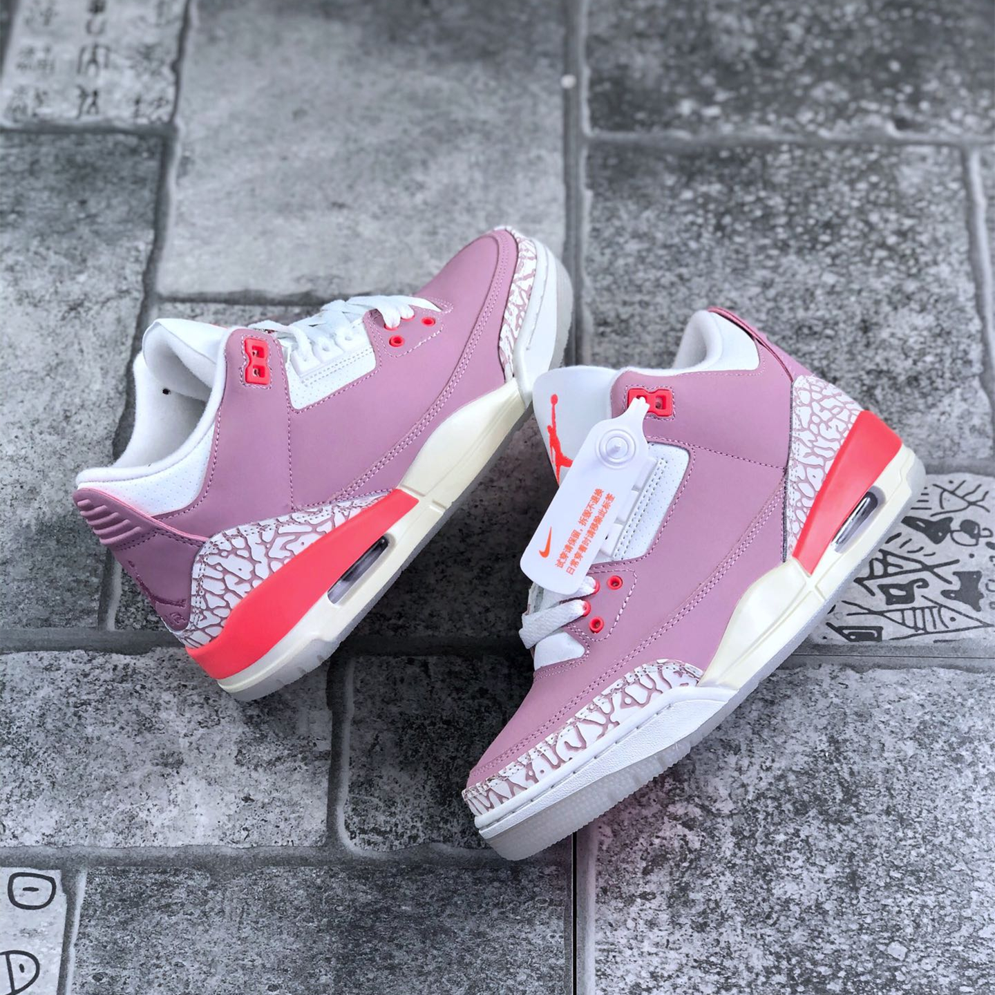 Air Jordan 3 “Rust Pink” Size:EU36-EU46/US4-US12