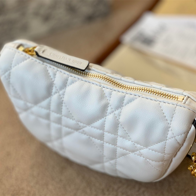 Vibe HOBO Bags White Handbag ,Size:23*14cm