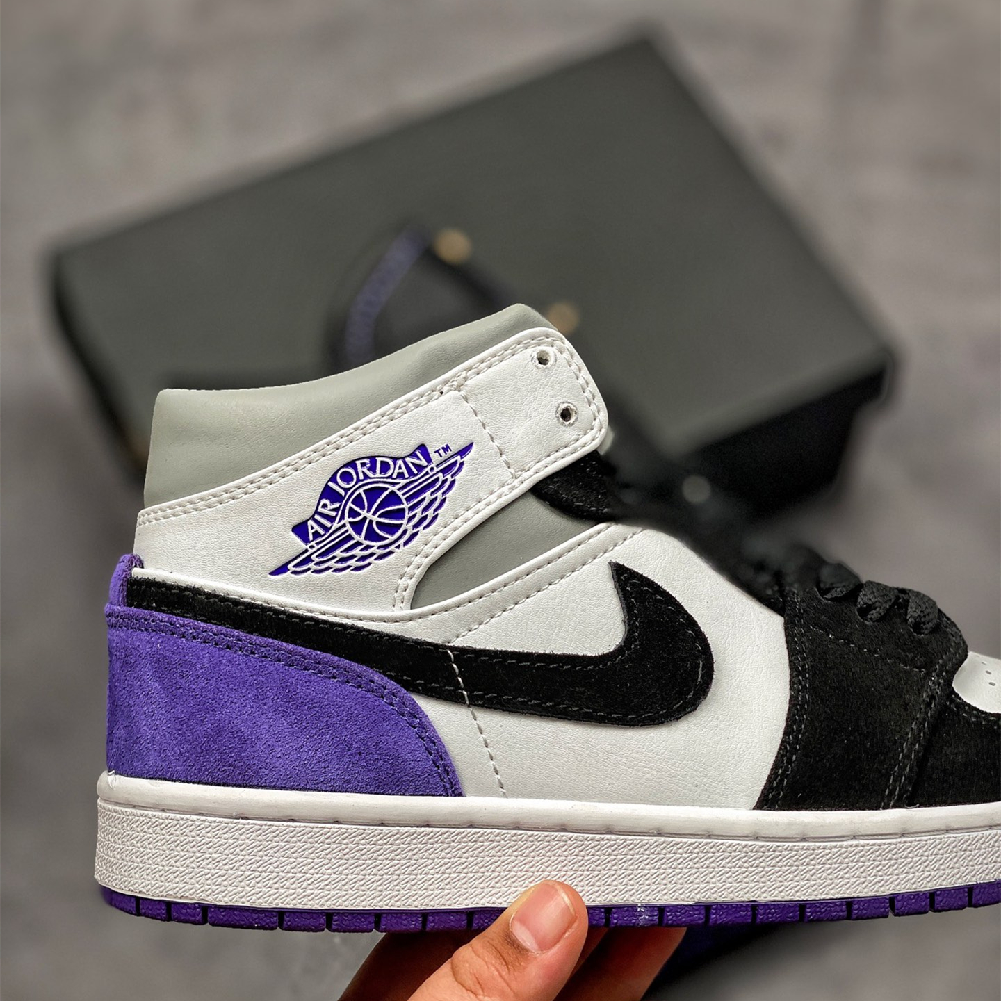 Air Jordan 1 Mid Leisure Board Shoes EU36-EU47.5/ US4-US13