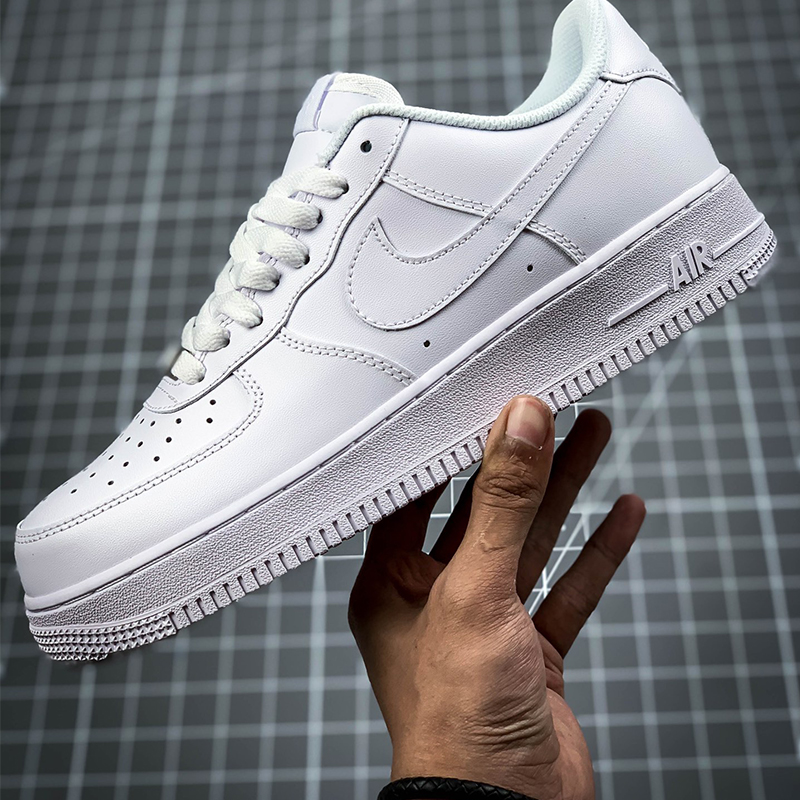 Air Force 1 Sport casual shoes all white Size：EU36-EU45