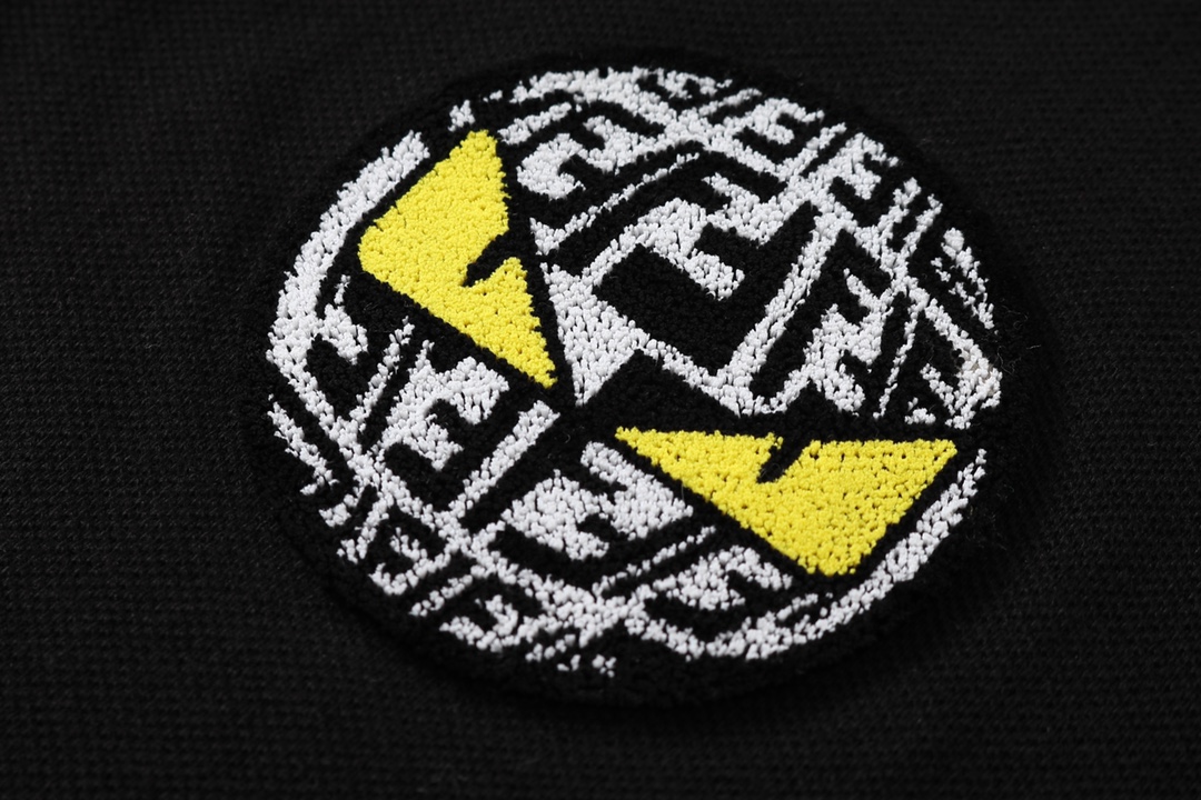 2022ss Men's Polo Black Shirt