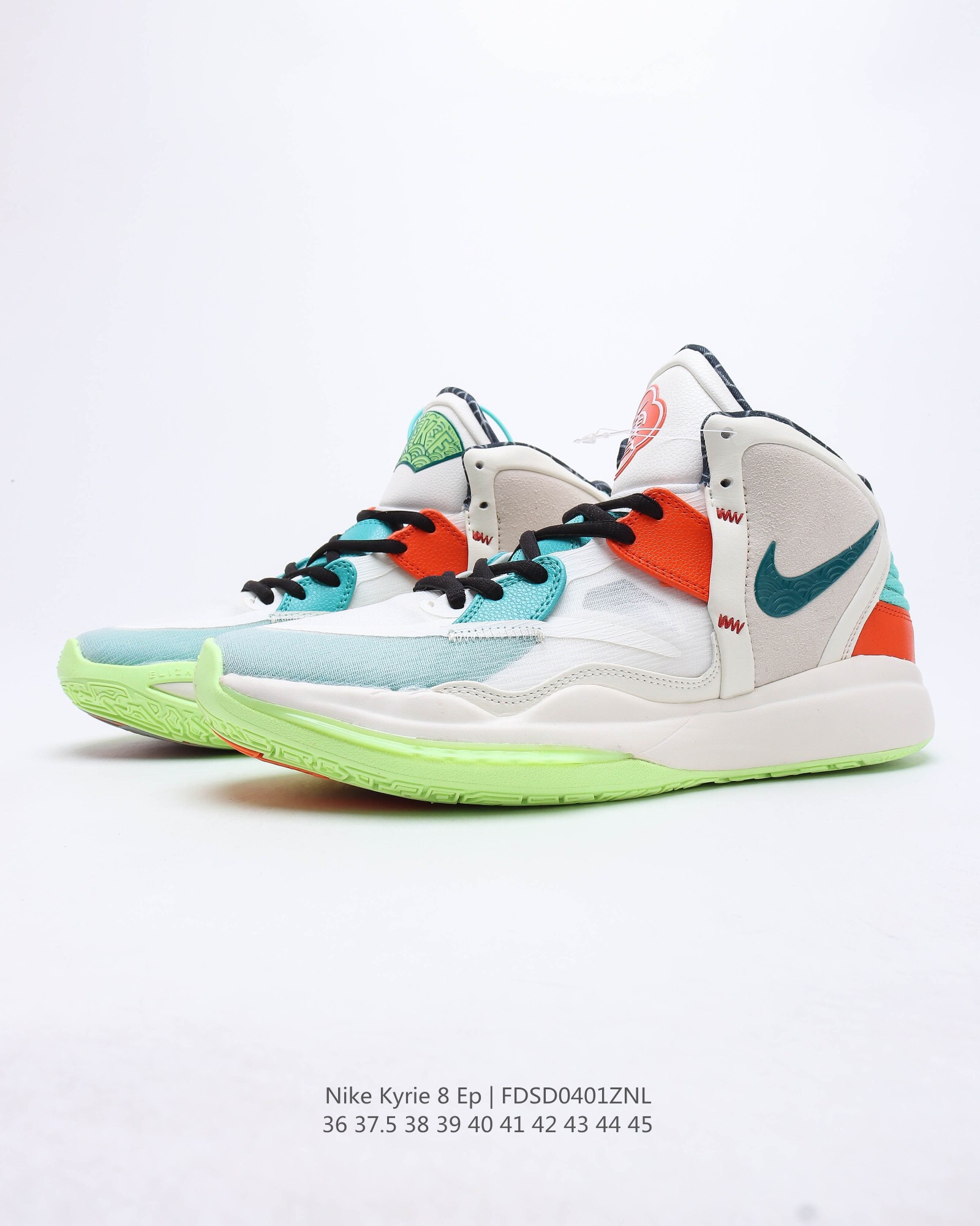 kyrie infinity 8 ep whitesky dlne casual shoes Size：EU36-EU45