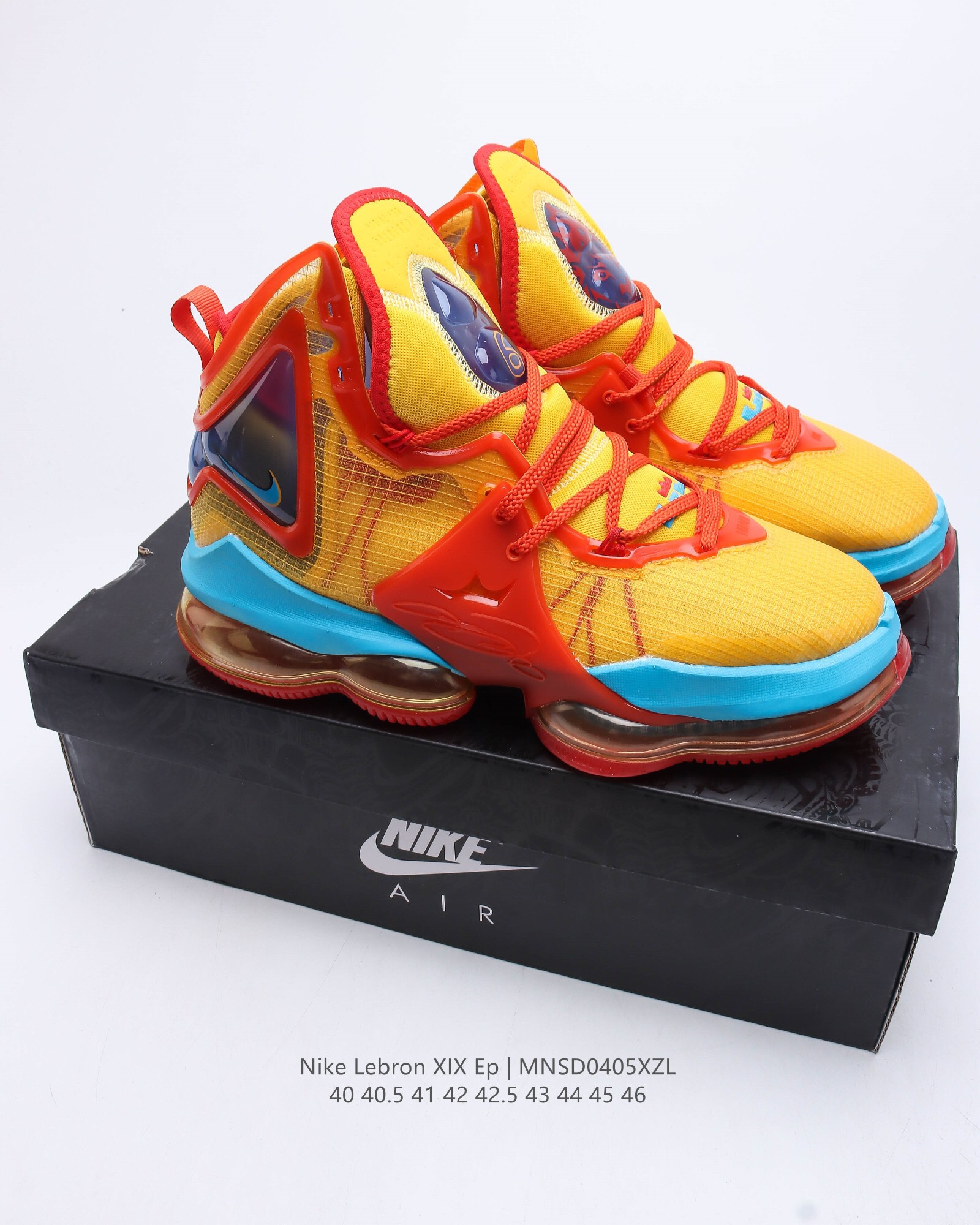 Nike lebron 19 space jam casual shoes Size:EU40-EU46