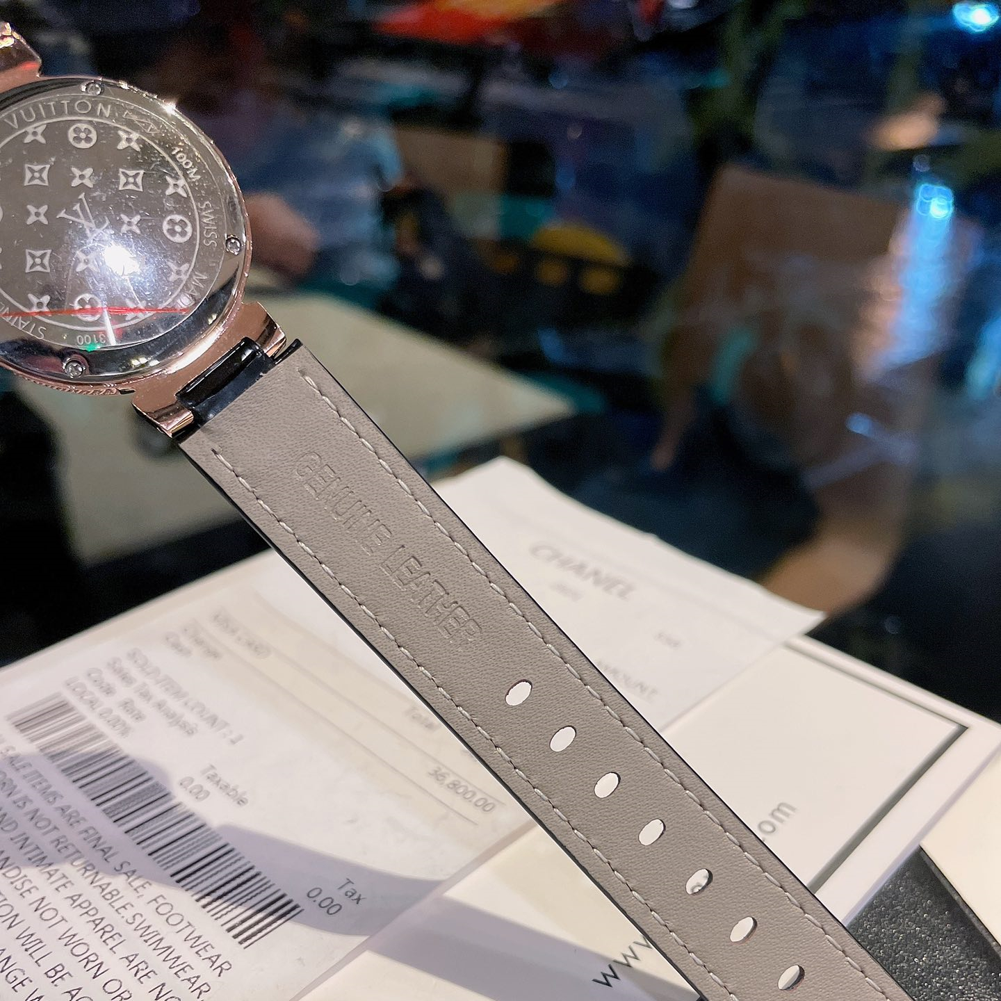 Jewelry Hand-set diamonds Watch,brown,red,black 3 Colors