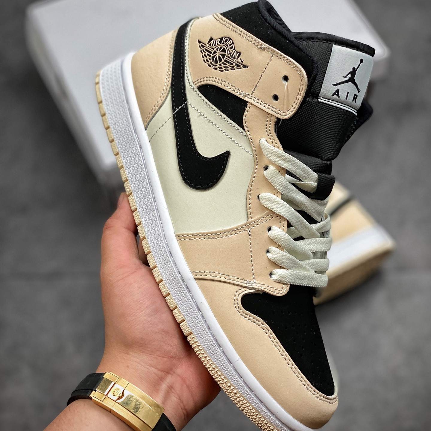 Air Jordan 1 Mid Leisure Board Shoes EU36-EU47.5/ US4-US13