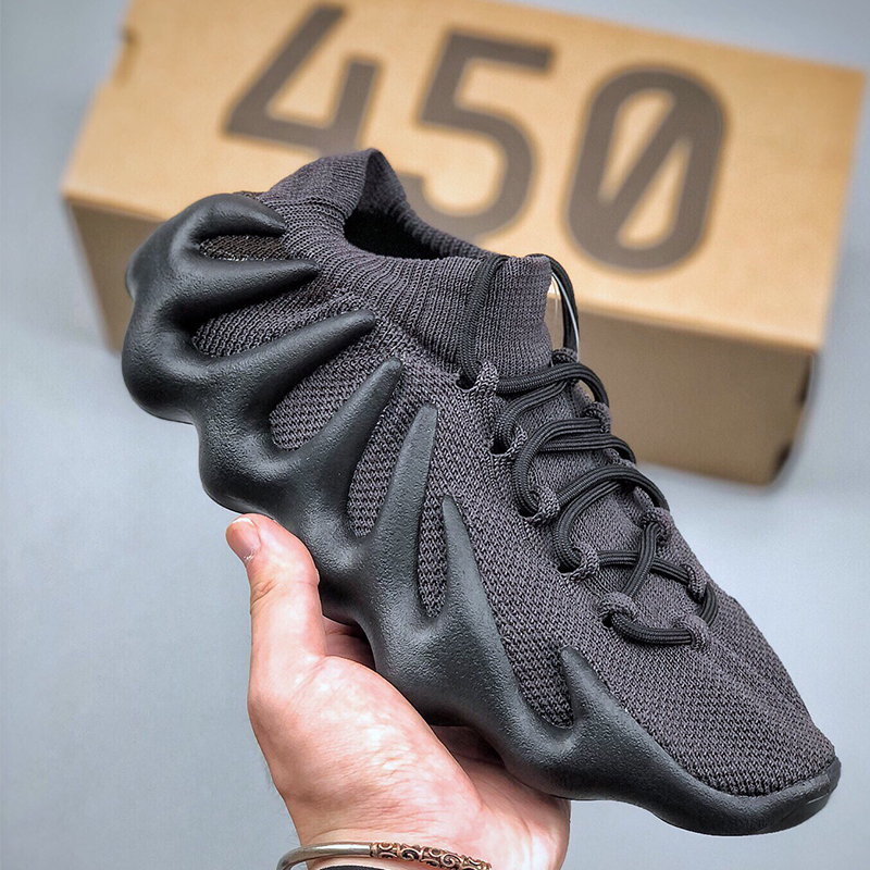 yeezy 450 cloud white casual shoes Size:EU36-EU45