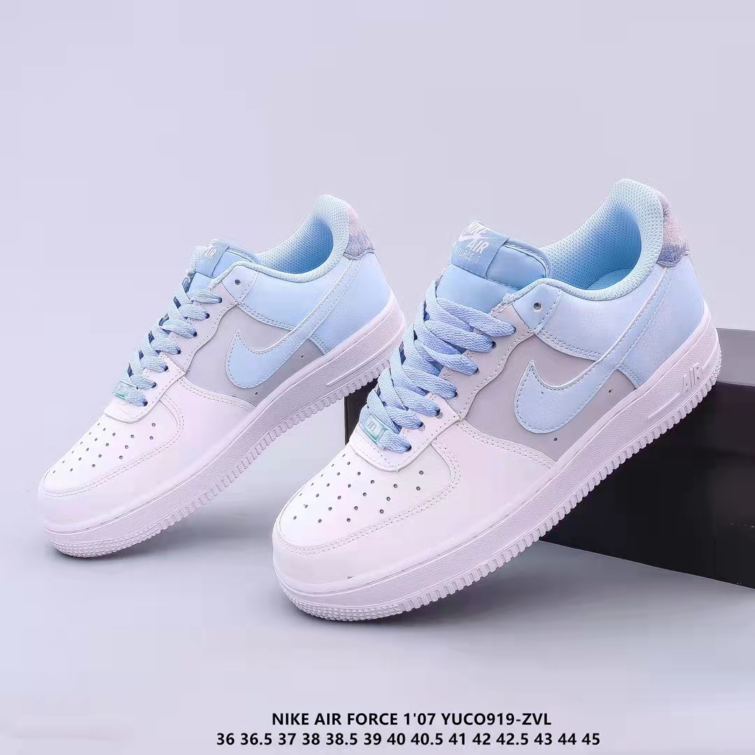 Air Force 1 LOW Psychic Blue CZ0337-400 SIZE:EU36-EU45