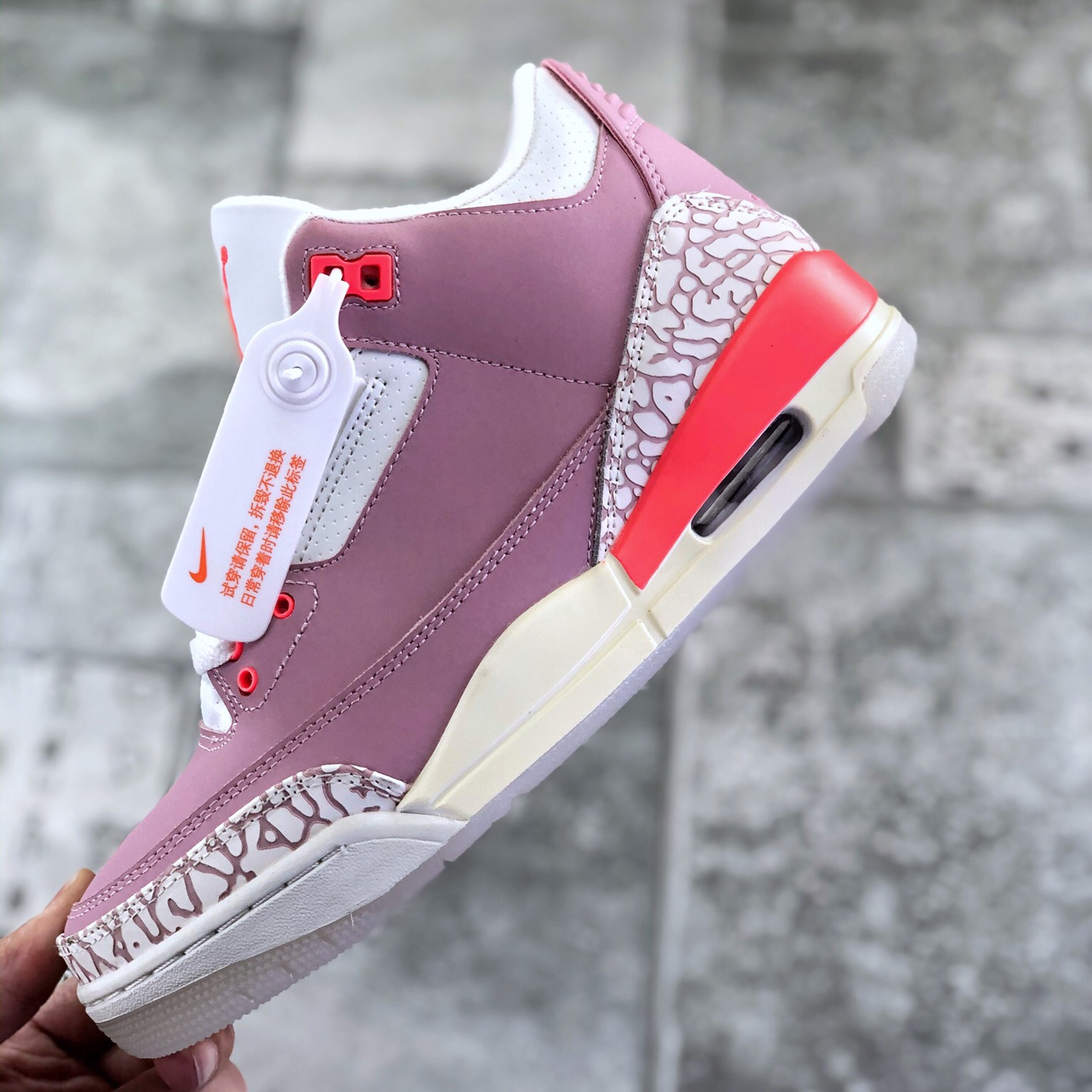 Air Jordan 3 “Rust Pink” Size:EU36-EU46/US4-US12
