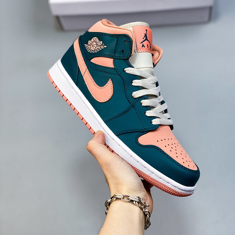 air jordan 1 mid se“dutch green” aj1 casual shoes Size：EU36-EU46