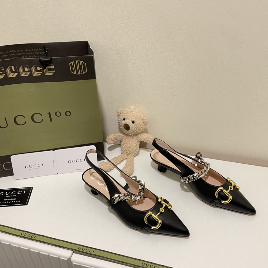 2022 New Heel Sandals Women's Shoes, 4 Colors Size:EU35-EU40