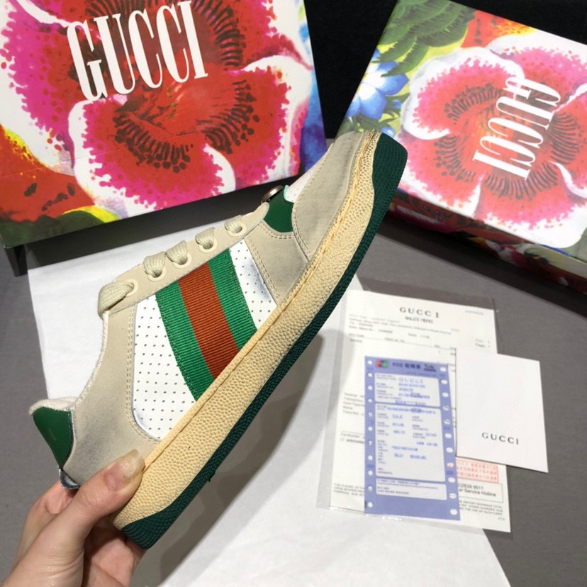 Screener Leather Sneakers Size:EU34-EU44