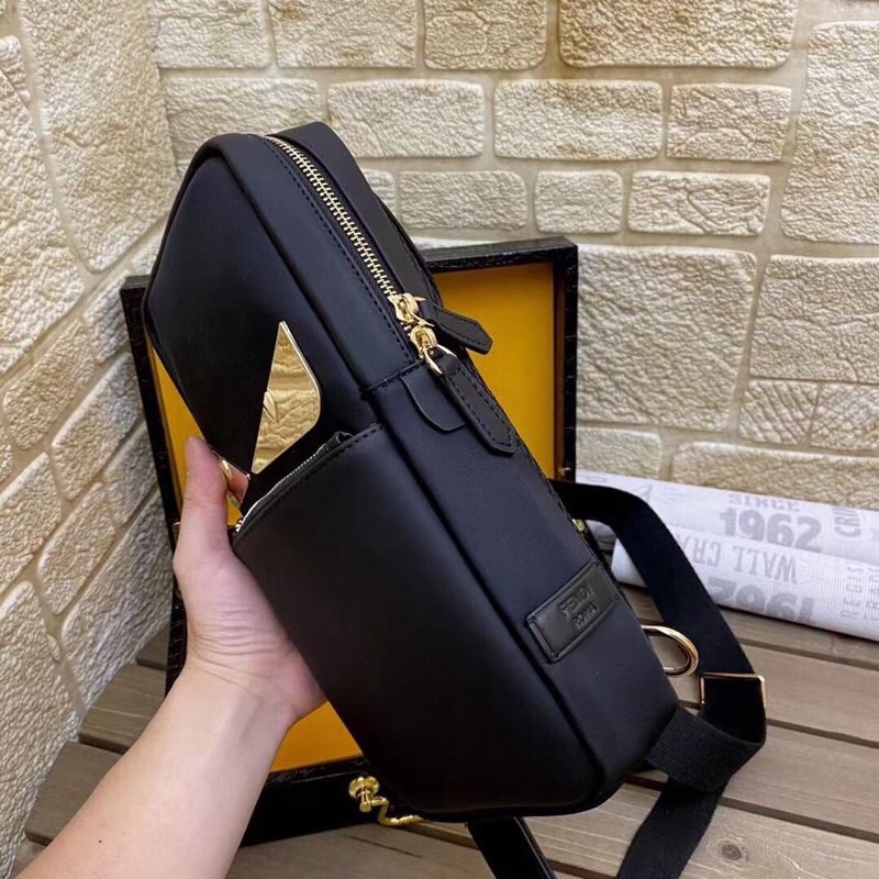 Little Monster Rectangular Backpack Men's Crossbody Chest Bag Size 30*17*6 cm