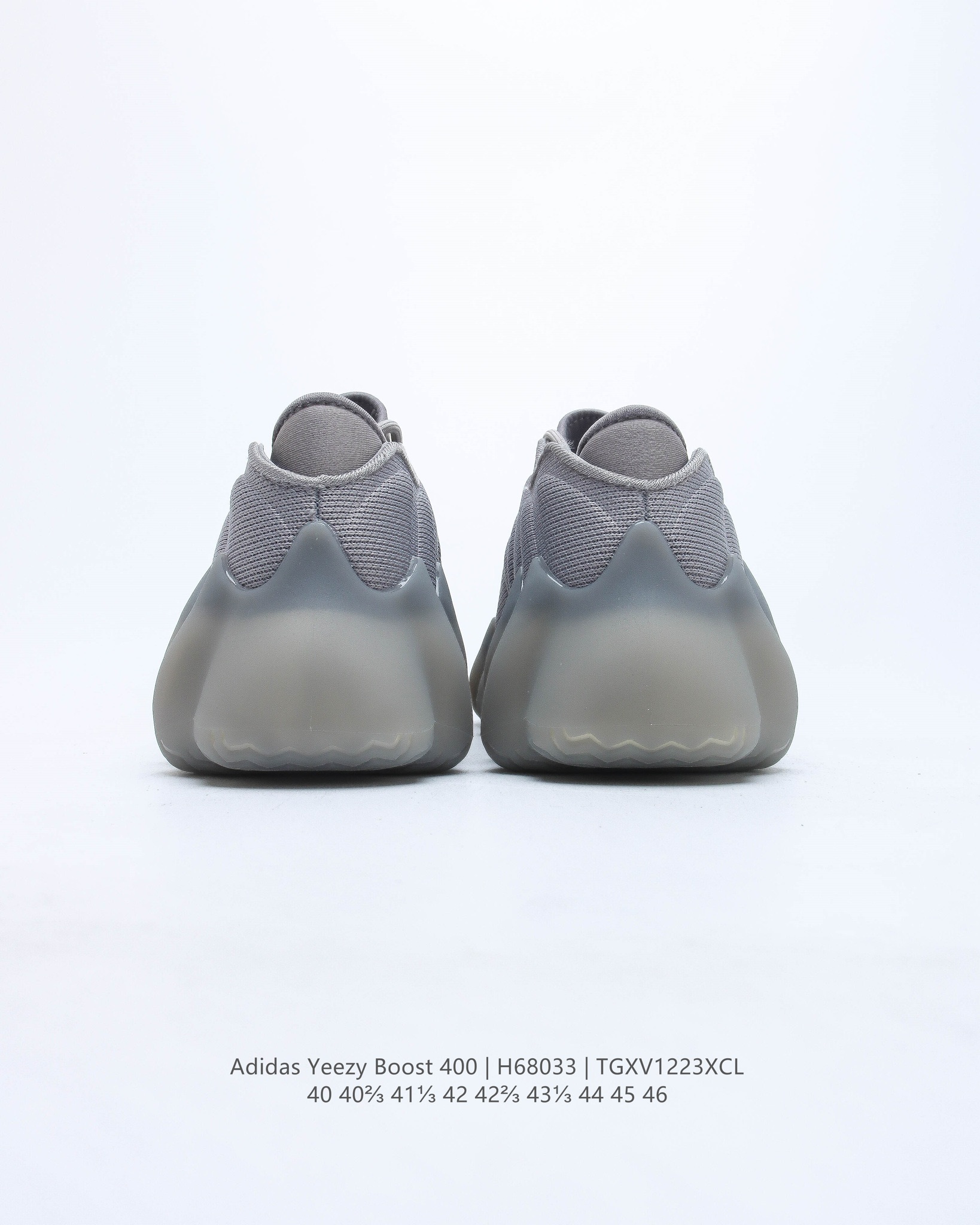 Originals yeezy 400 cloud white casual shoes Size:EU40-EU46