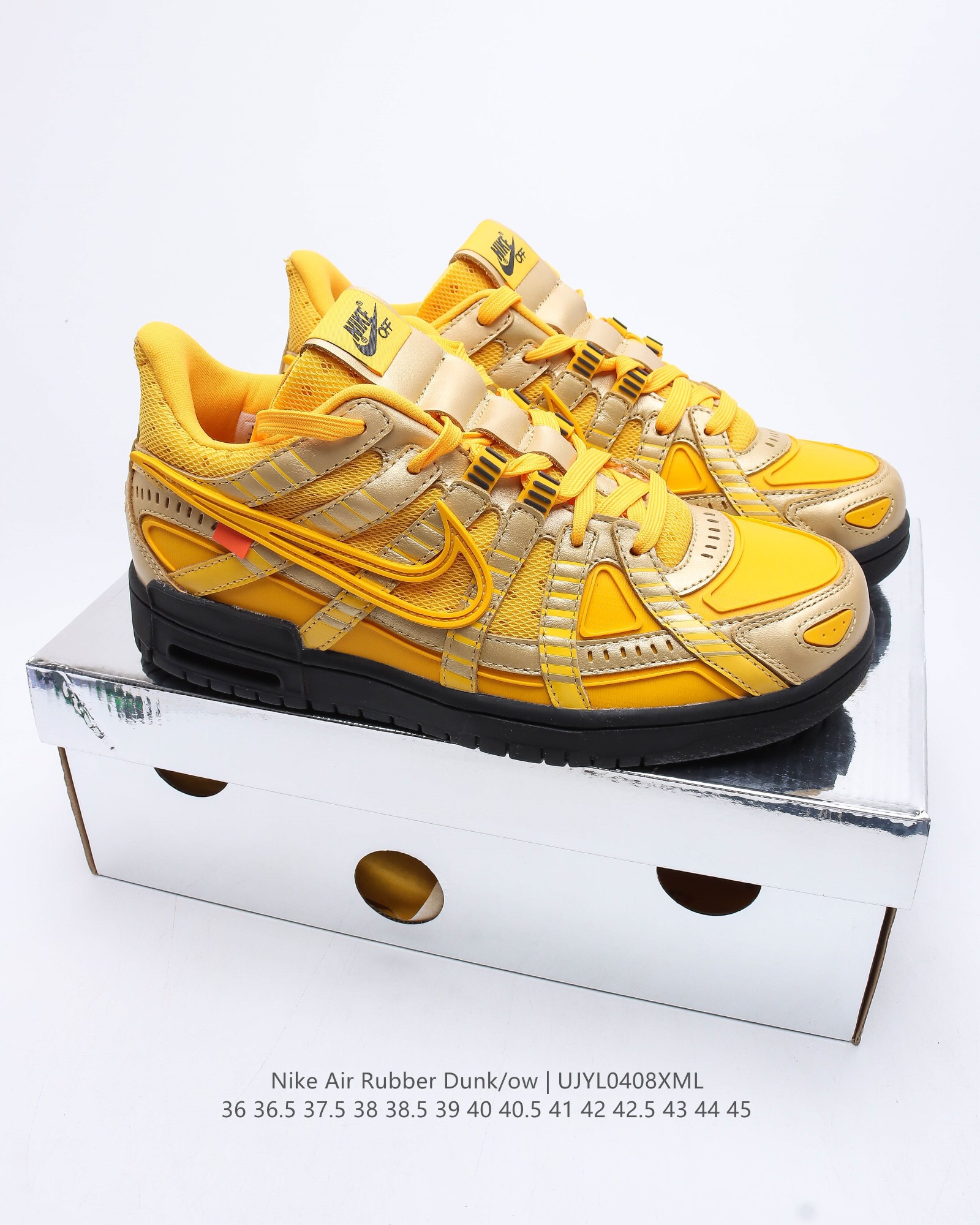 rubber dunk ow casual shoes Size:EU36-EU45