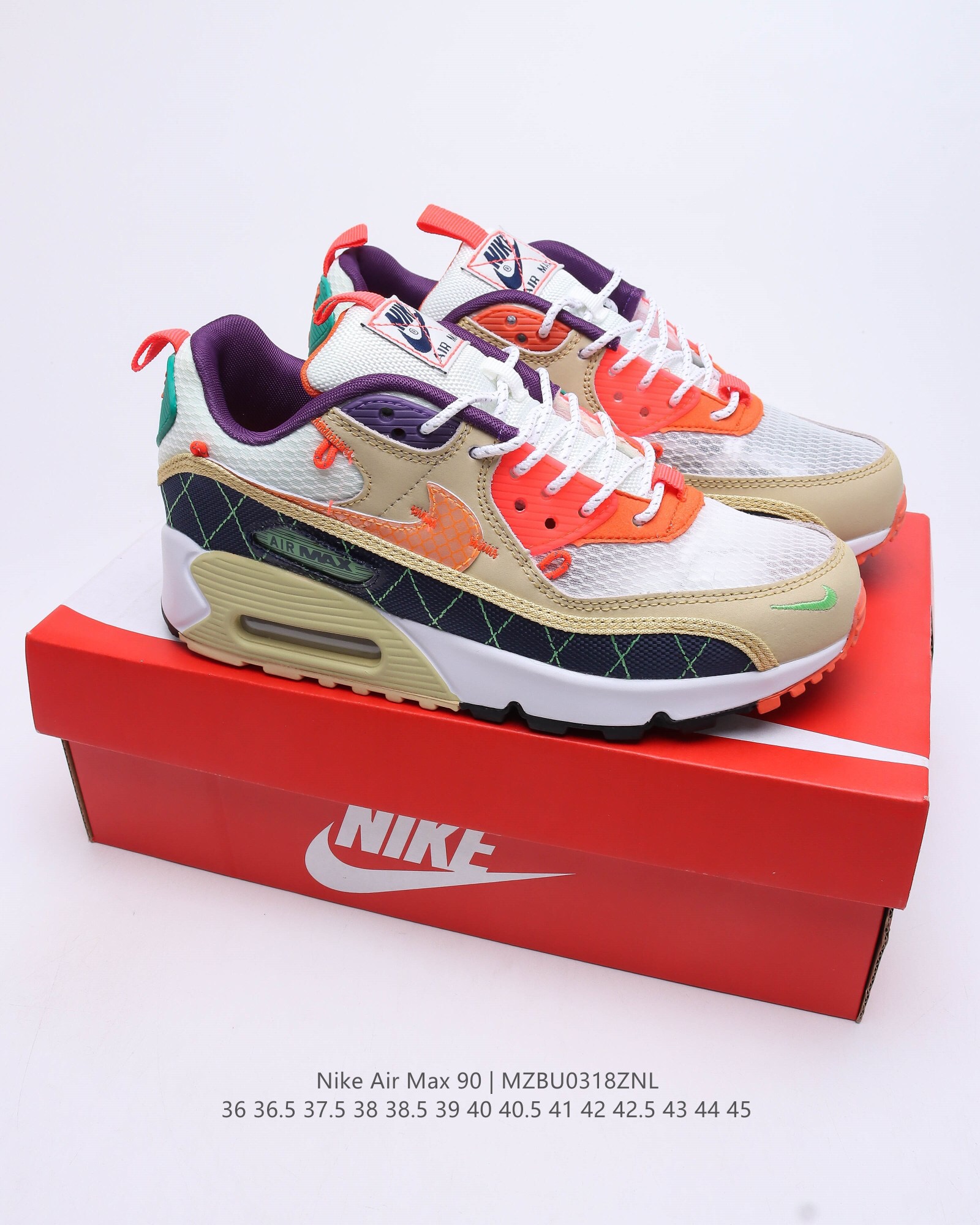 air max 90 casual shoes Size:EU36-EU45