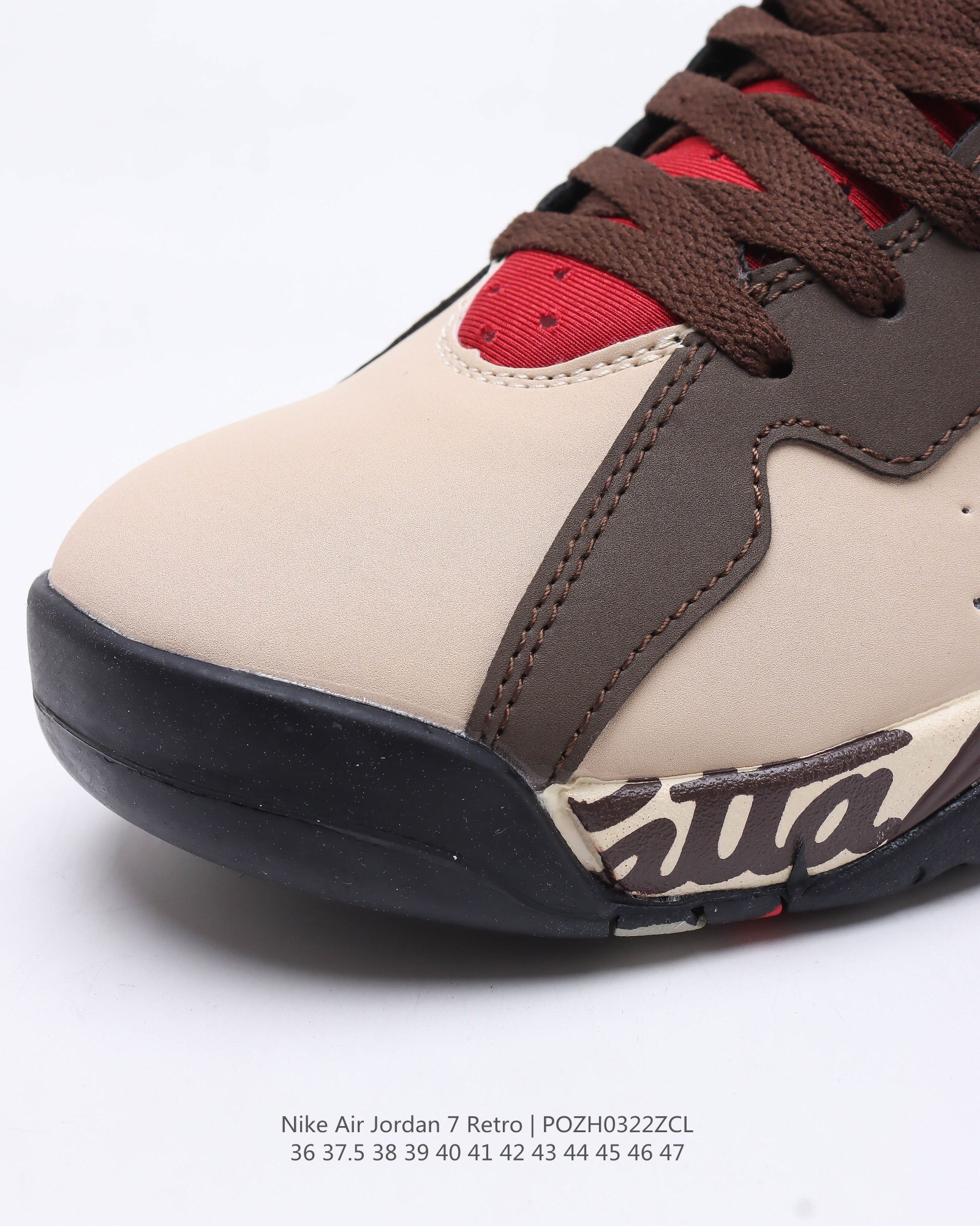 patta jordan 7 retro shimmer casual shoes Size:EU36-EU47